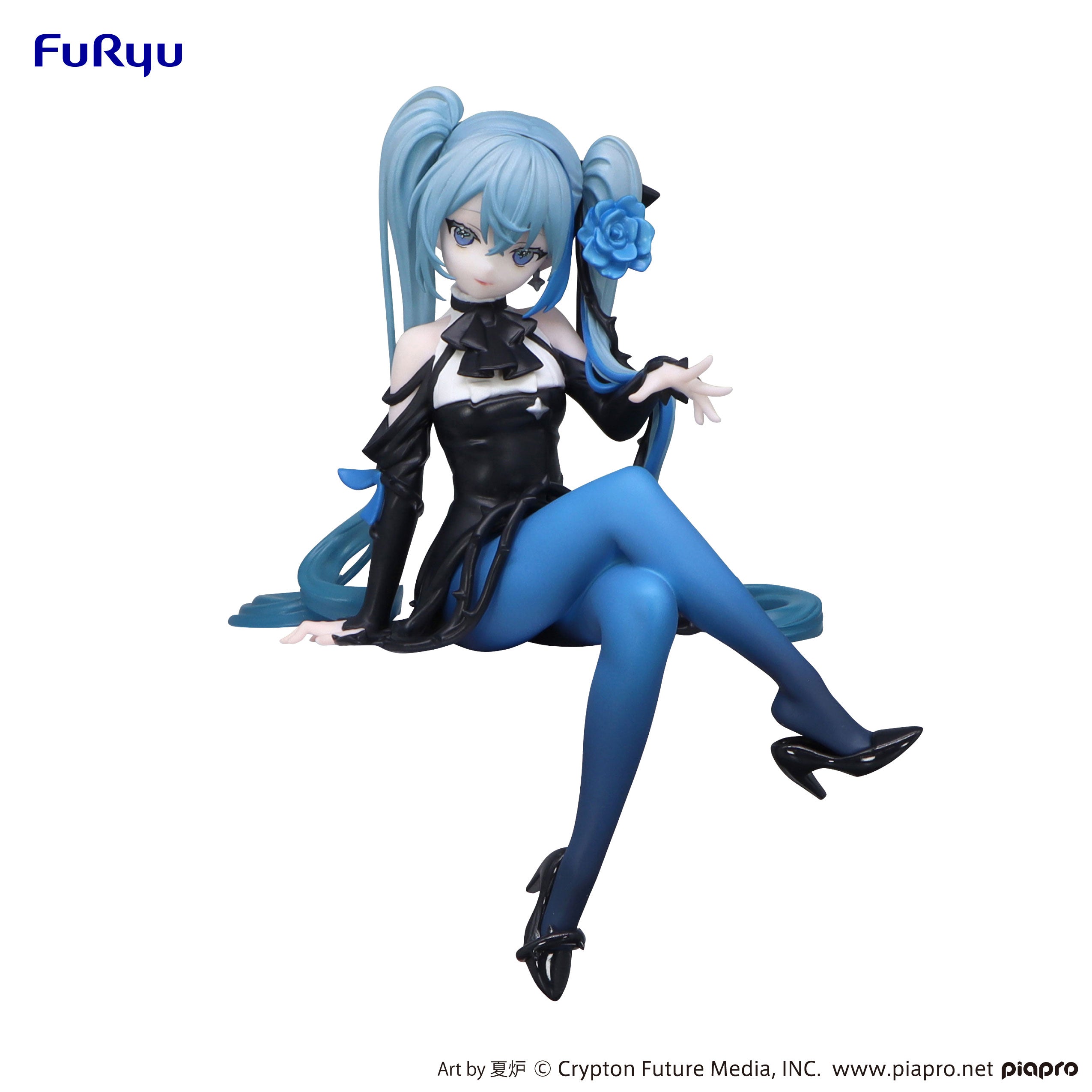 PRE-ORDER FuRyu - Vocaloid Noodle Stopper Figure - Hatsune Miku: Blue Rose