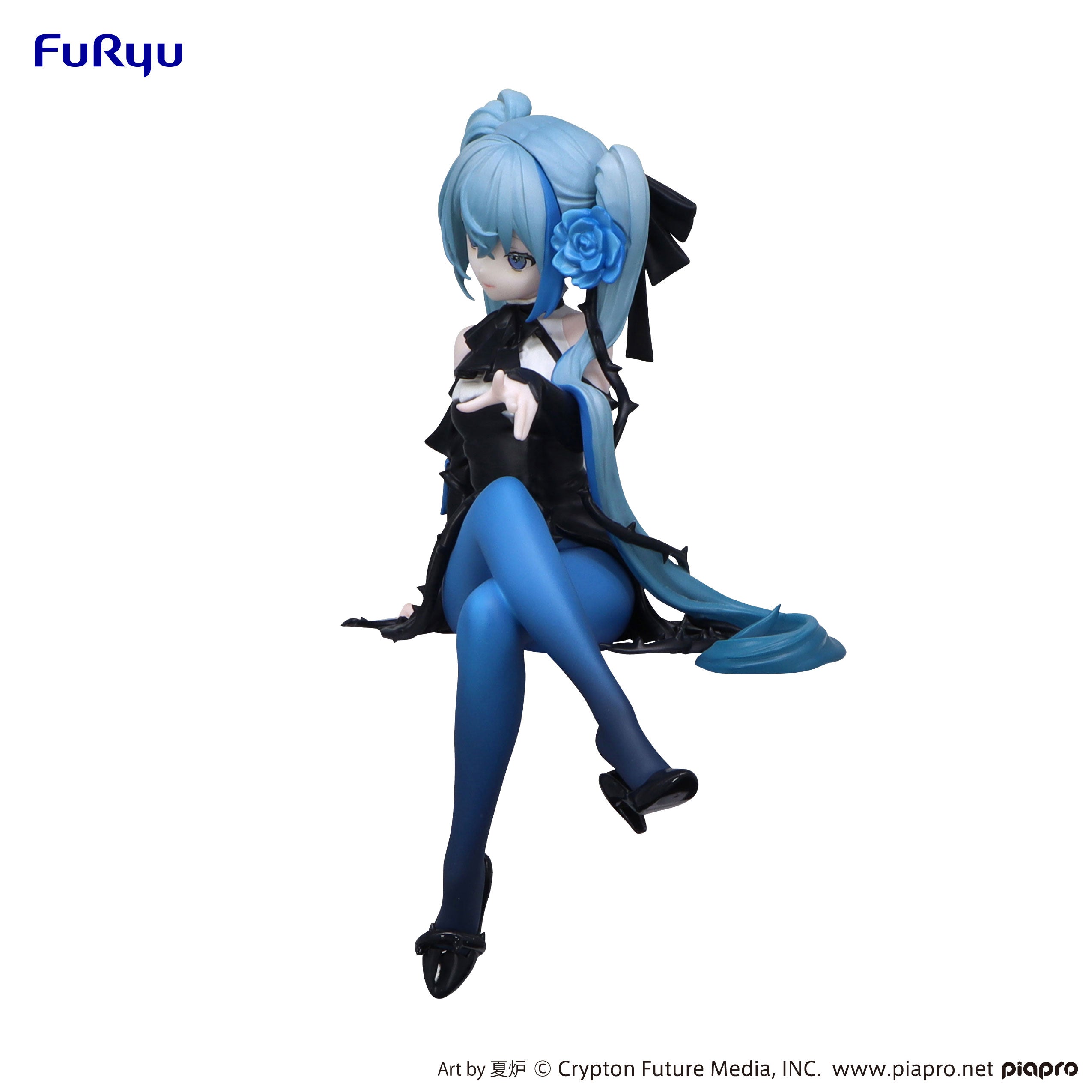 PRE-ORDER FuRyu - Vocaloid Noodle Stopper Figure - Hatsune Miku: Blue Rose