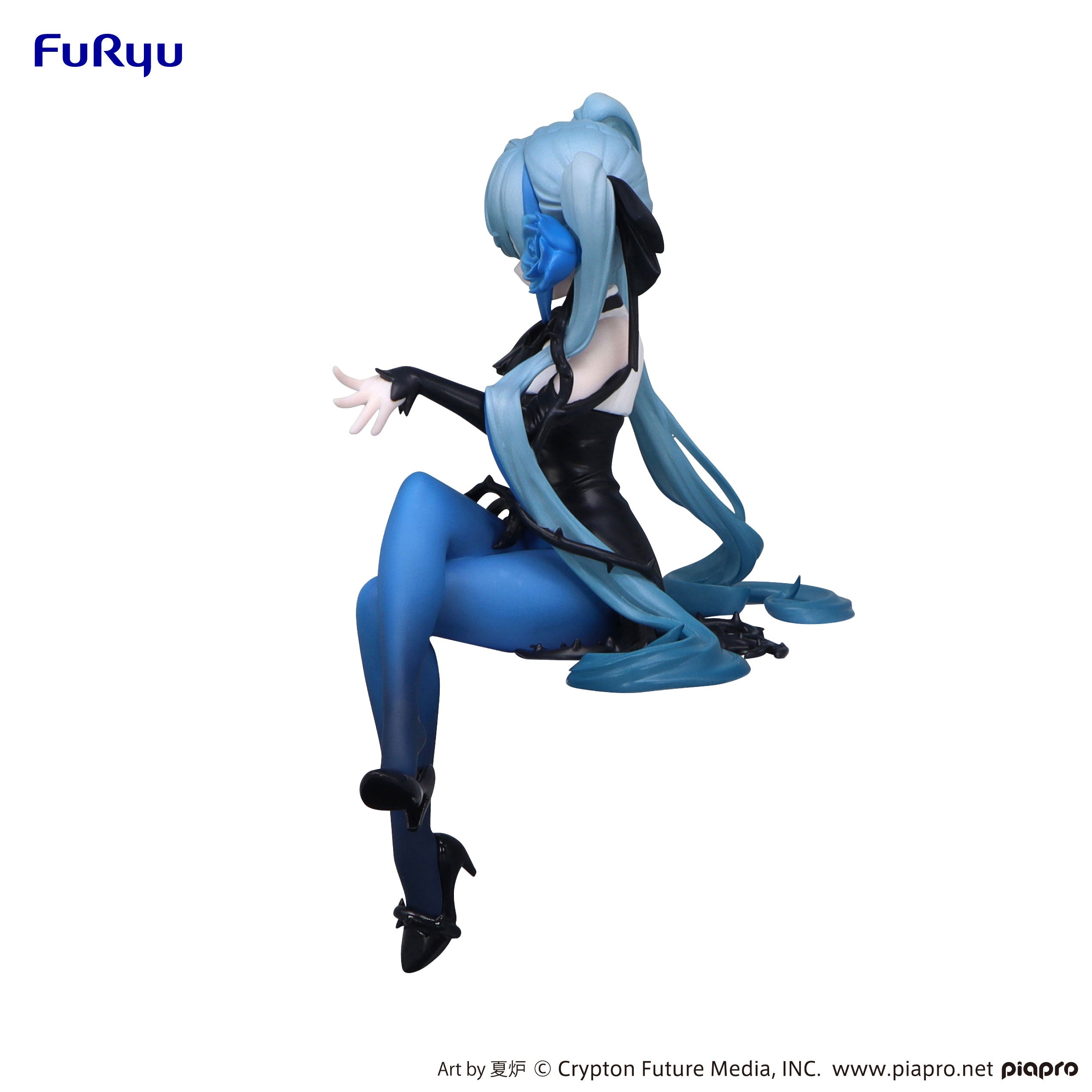 PRE-ORDER FuRyu - Vocaloid Noodle Stopper Figure - Hatsune Miku: Blue Rose