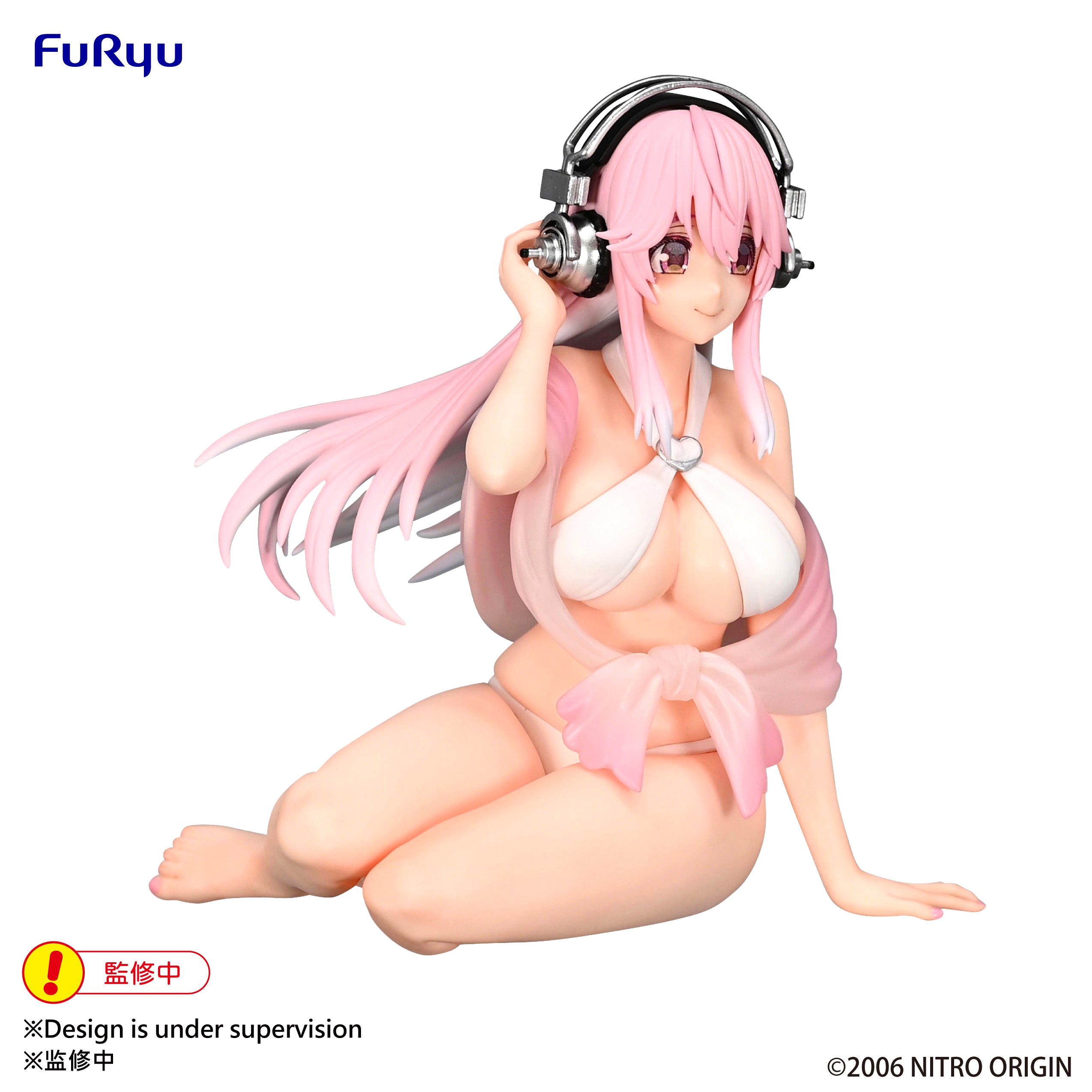 PRE-ORDER FuRyu - Super Sonico Noodle Stopper Figure - Super Sonico: Summer Memories Ver.