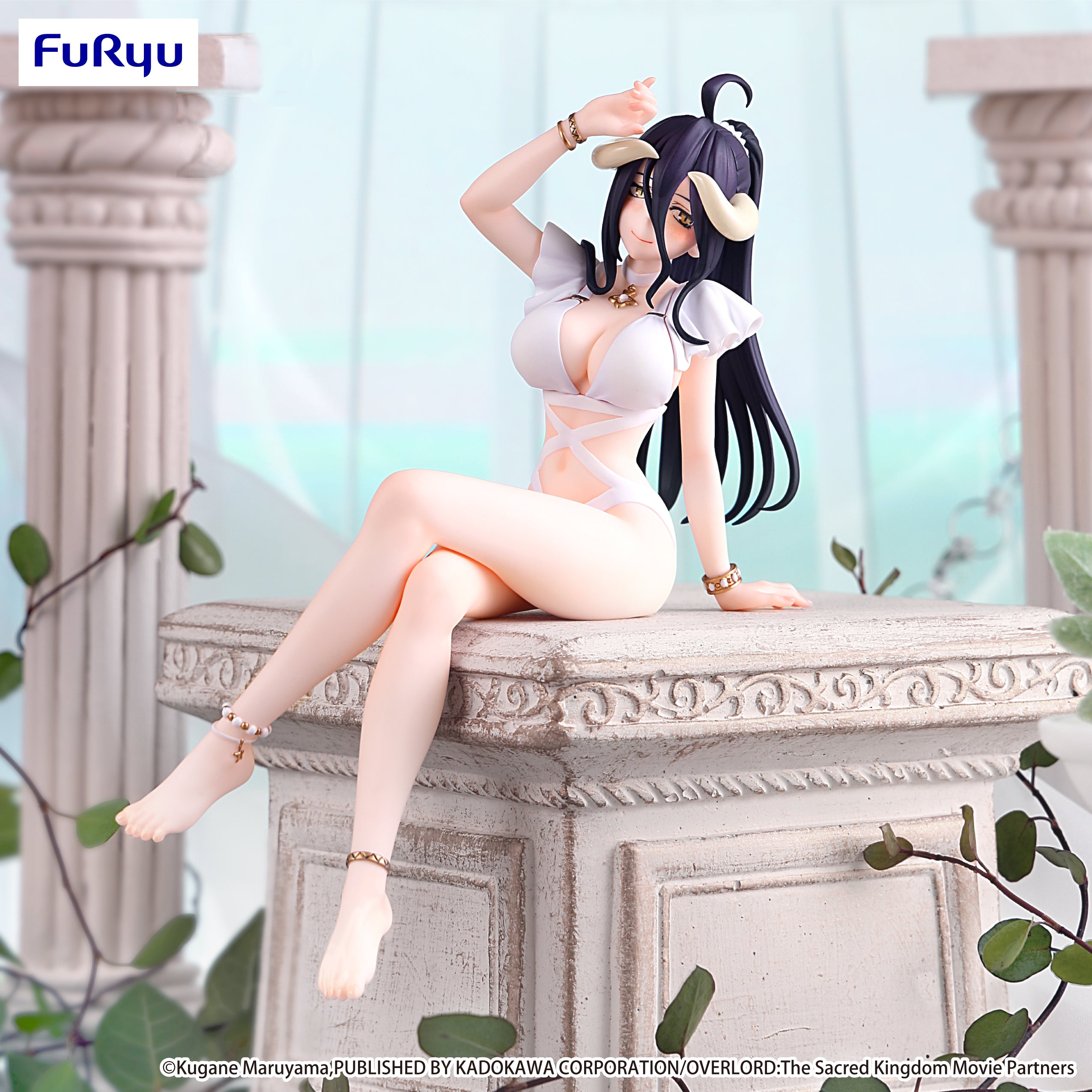 IN-STOCK FuRyu - Overlord Noodle Stopper Figure - Albedo: Swimsuit Ver.