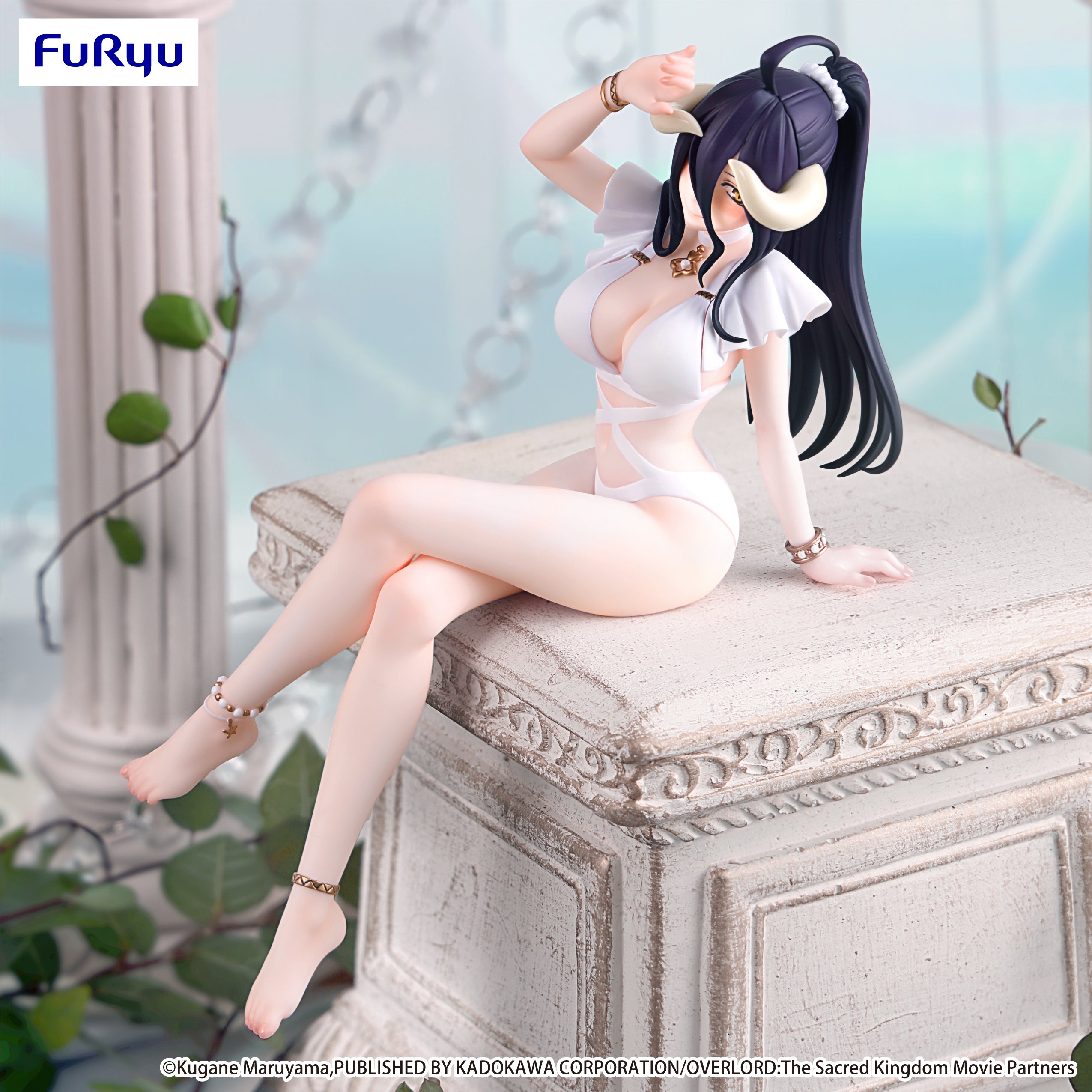 IN-STOCK FuRyu - Overlord Noodle Stopper Figure - Albedo: Swimsuit Ver.
