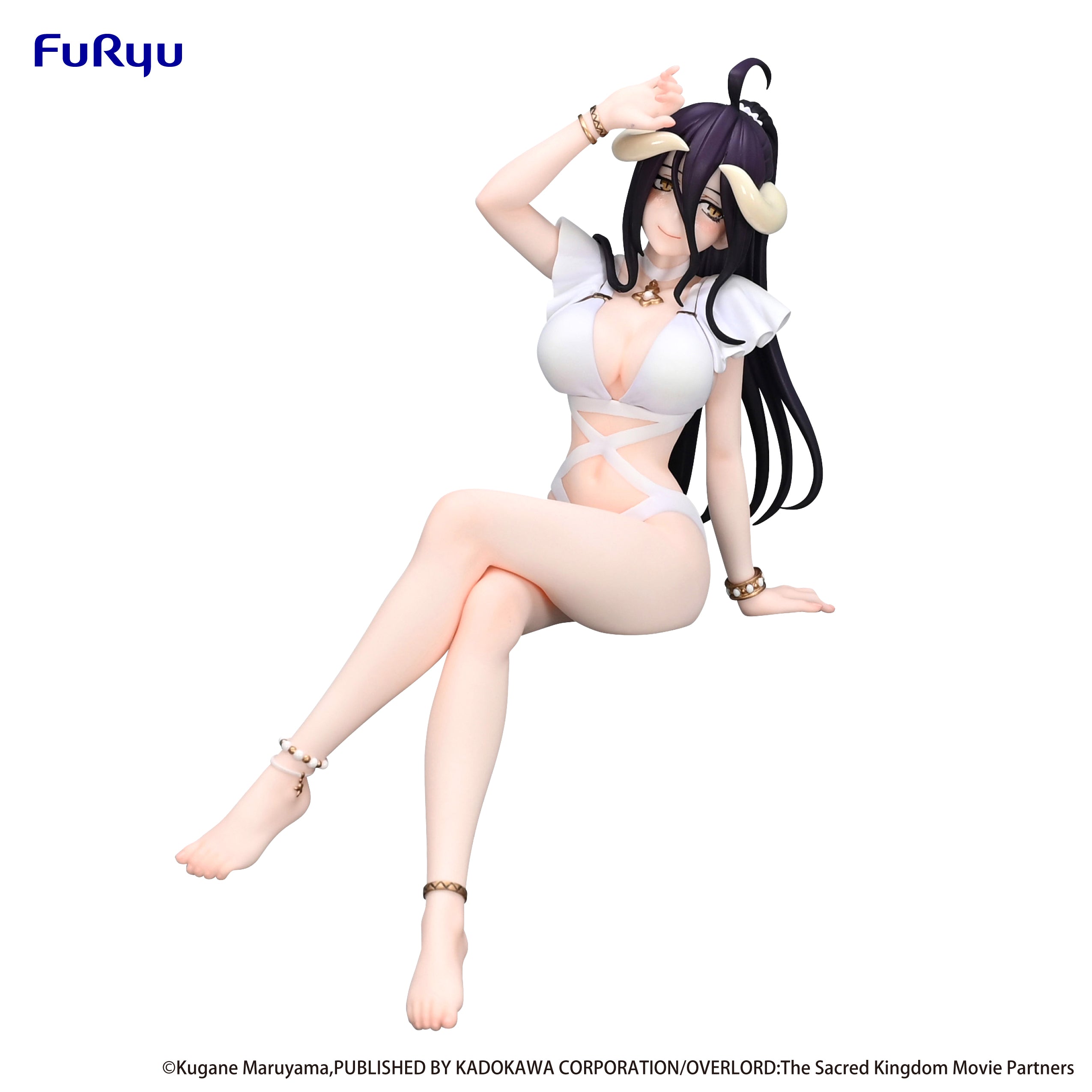 IN-STOCK FuRyu - Overlord Noodle Stopper Figure - Albedo: Swimsuit Ver.