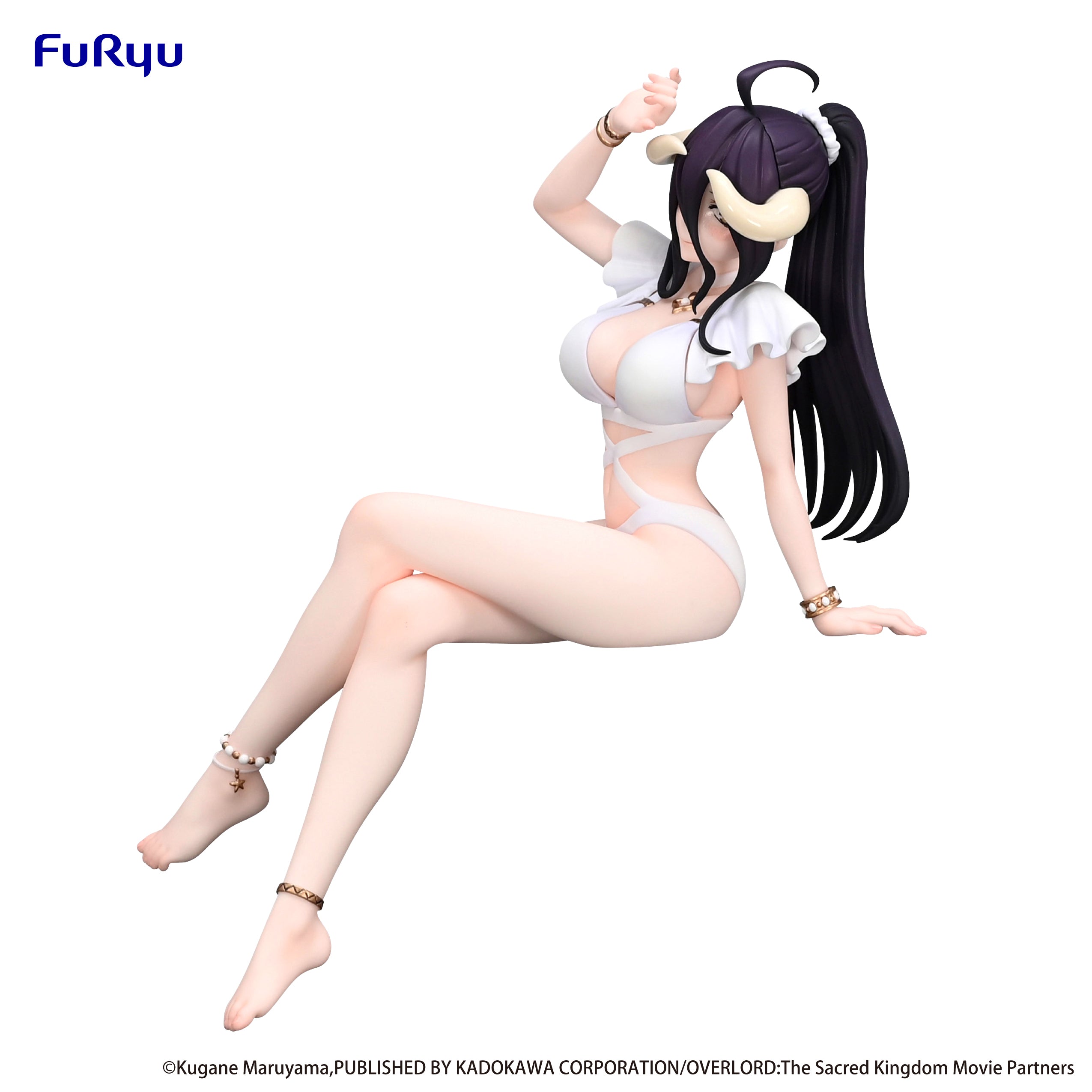 IN-STOCK FuRyu - Overlord Noodle Stopper Figure - Albedo: Swimsuit Ver.