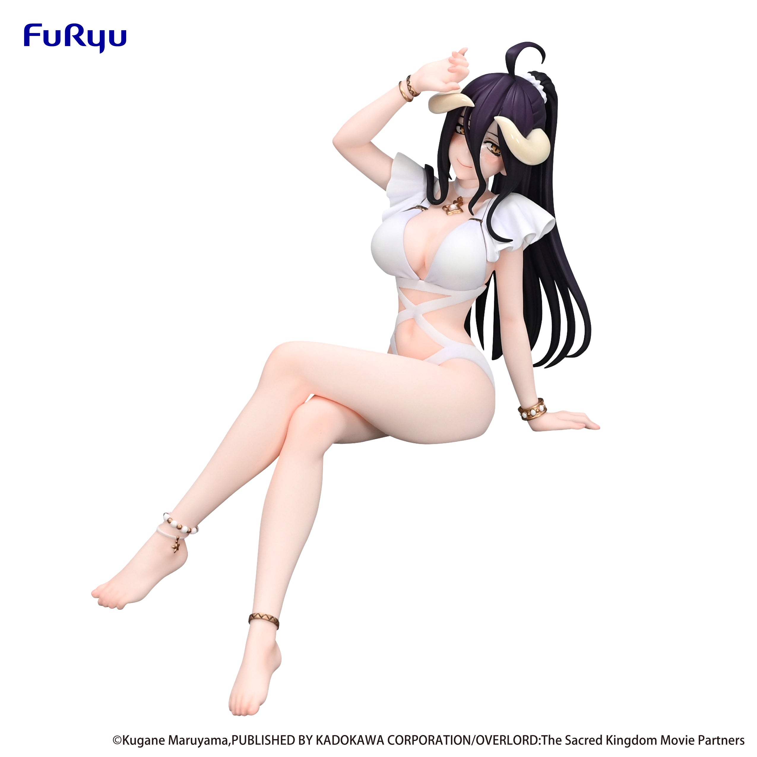 IN-STOCK FuRyu - Overlord Noodle Stopper Figure - Albedo: Swimsuit Ver.