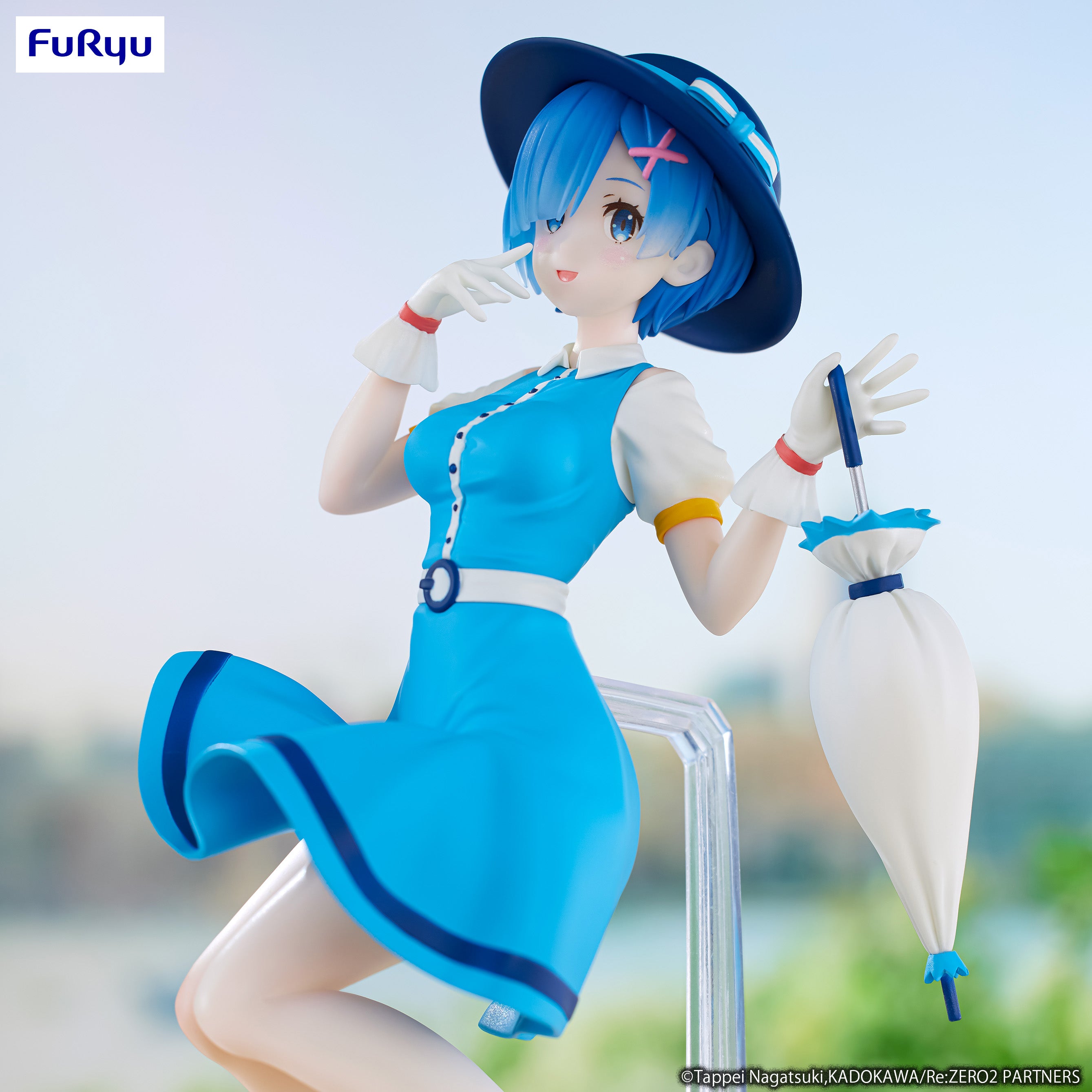 IN-STOCK FuRyu - Re:ZERO -Starting Life in Another World- Trio-Try-iT Figure - Rem: Retro Style