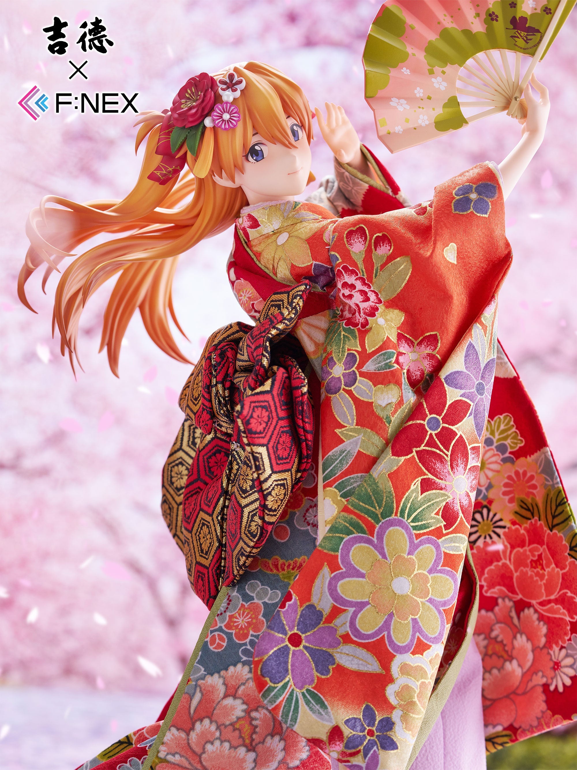 SPECIAL ORDER FuRyu - Yoshitoku × F:NEX - Rebuild of Evangelion - Asuka Langley Soryu: Japanese Doll 1/4 [EXCLUSIVE]