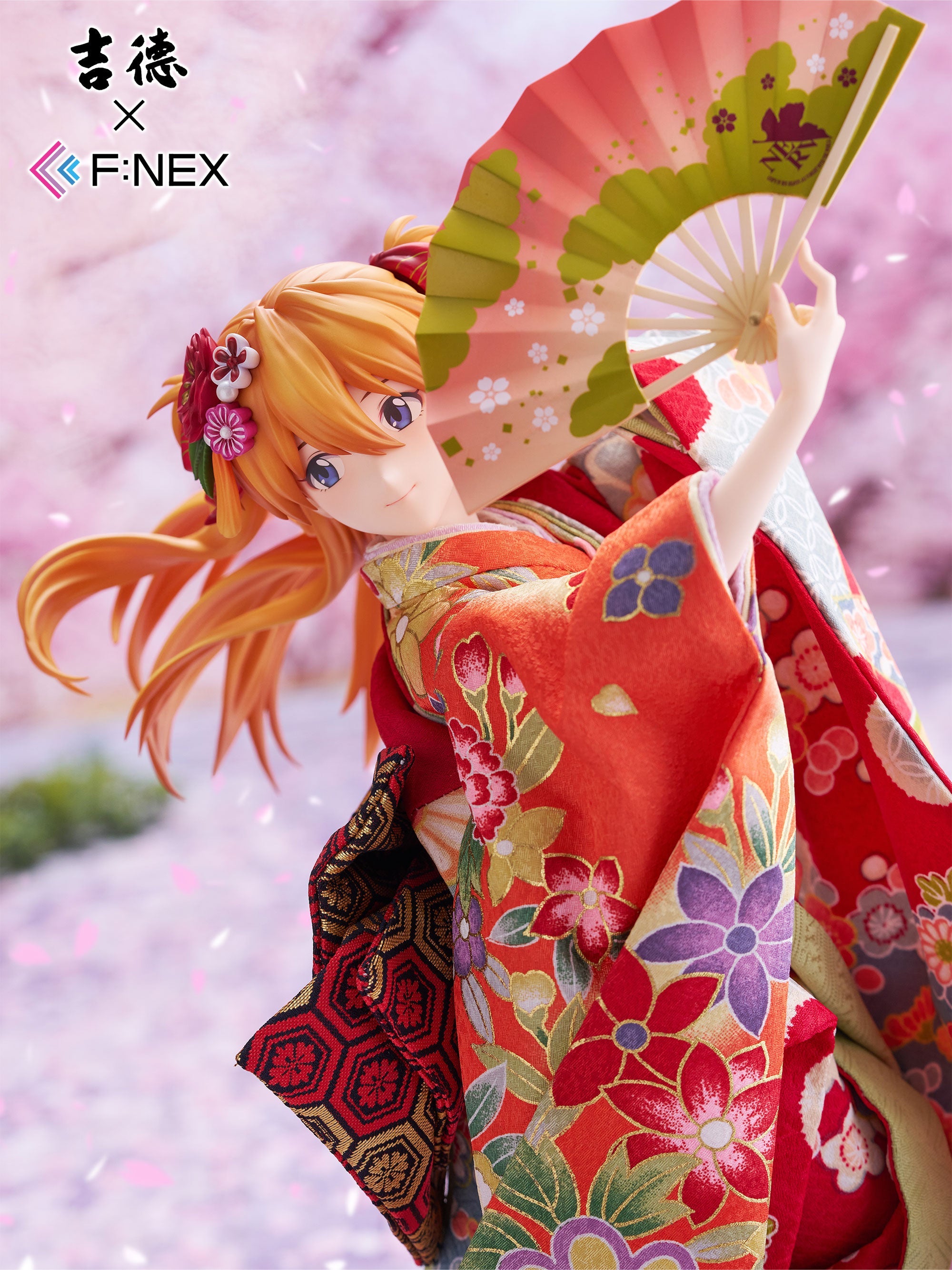 SPECIAL ORDER FuRyu - Yoshitoku × F:NEX - Rebuild of Evangelion - Asuka Langley Soryu: Japanese Doll 1/4 [EXCLUSIVE]