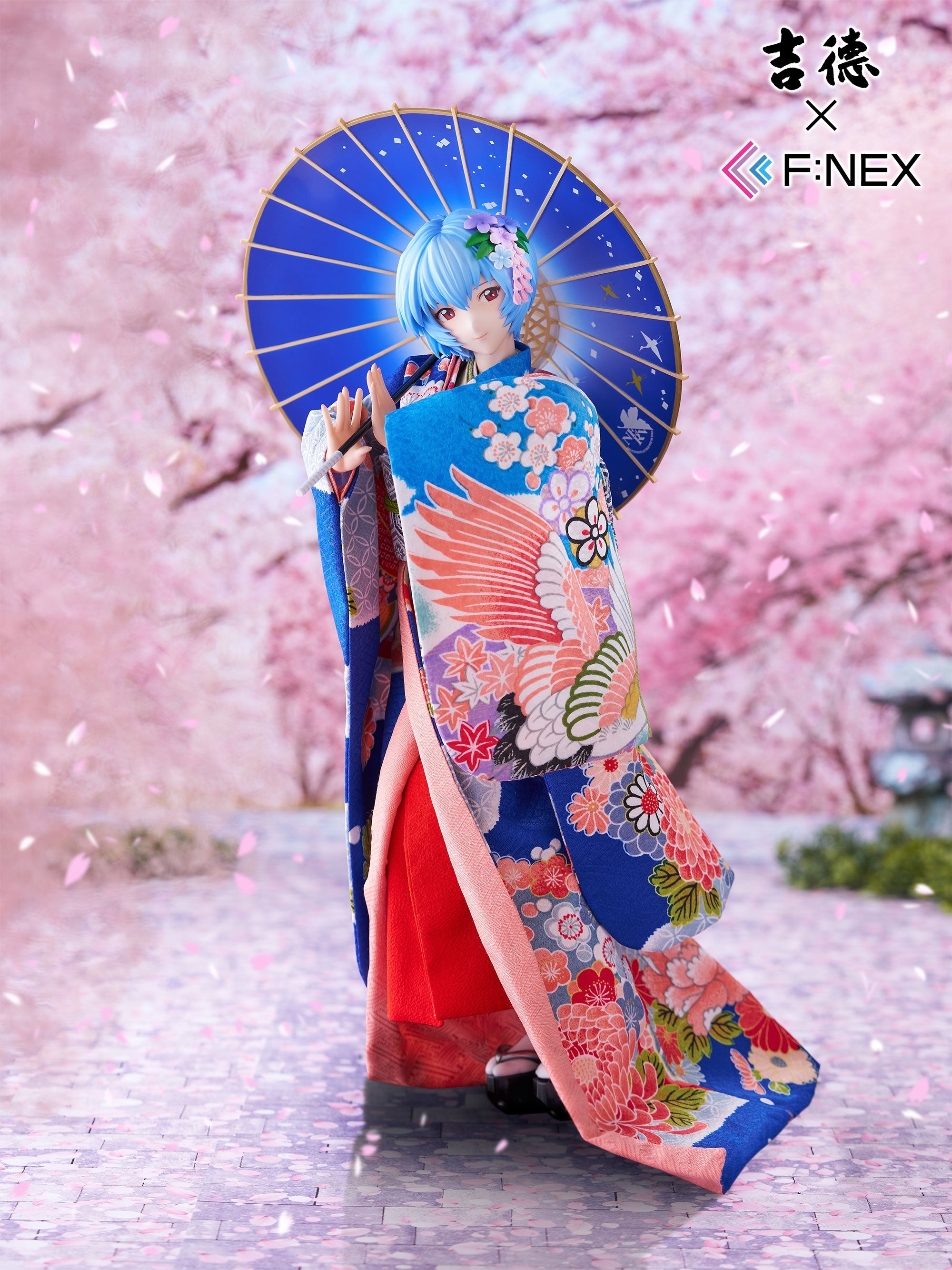 SPECIAL ORDER FuRyu - Yoshitoku × F:NEX - Rebuild of Evangelion - Rei Ayanami: Japanese Doll 1/4 [EXCLUSIVE]