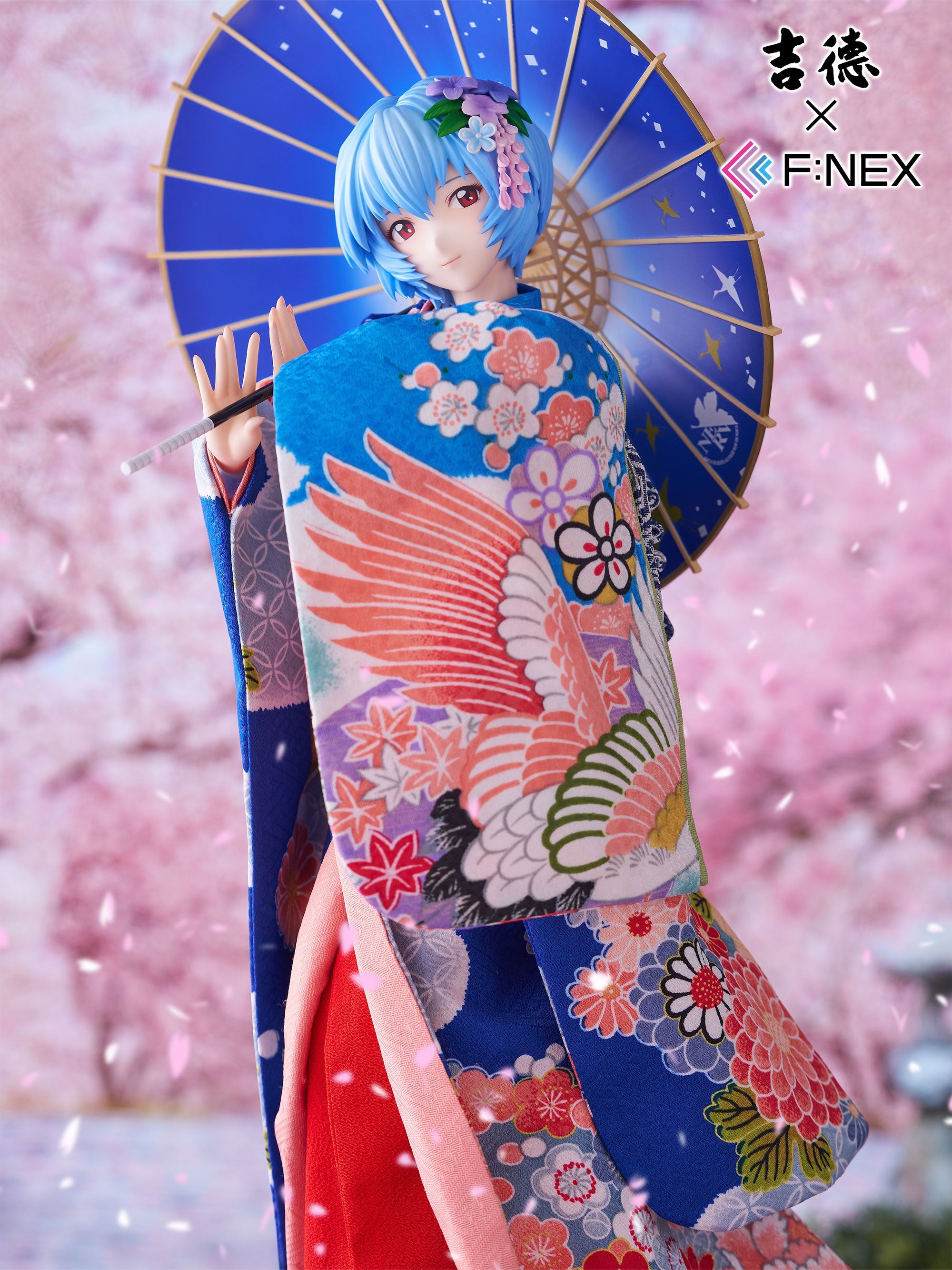 SPECIAL ORDER FuRyu - Yoshitoku × F:NEX - Rebuild of Evangelion - Rei Ayanami: Japanese Doll 1/4 [EXCLUSIVE]