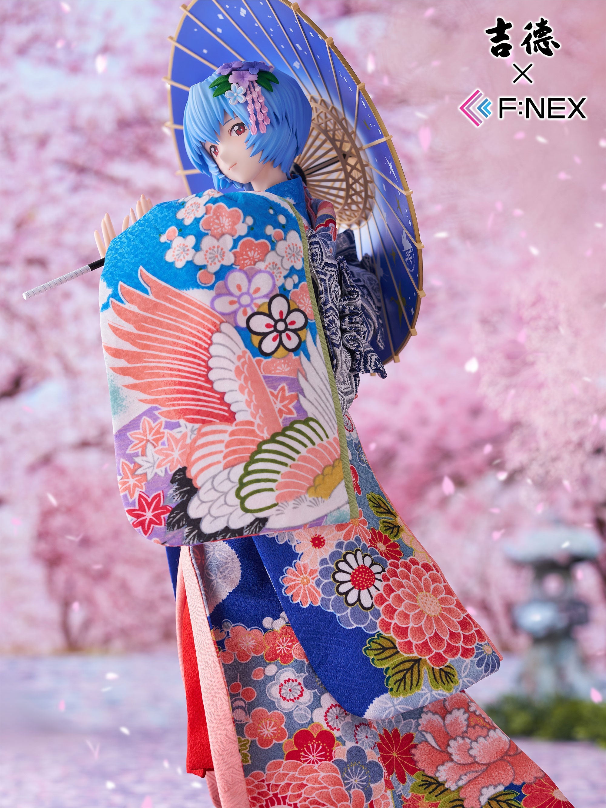 SPECIAL ORDER FuRyu - Yoshitoku × F:NEX - Rebuild of Evangelion - Rei Ayanami: Japanese Doll 1/4 [EXCLUSIVE]