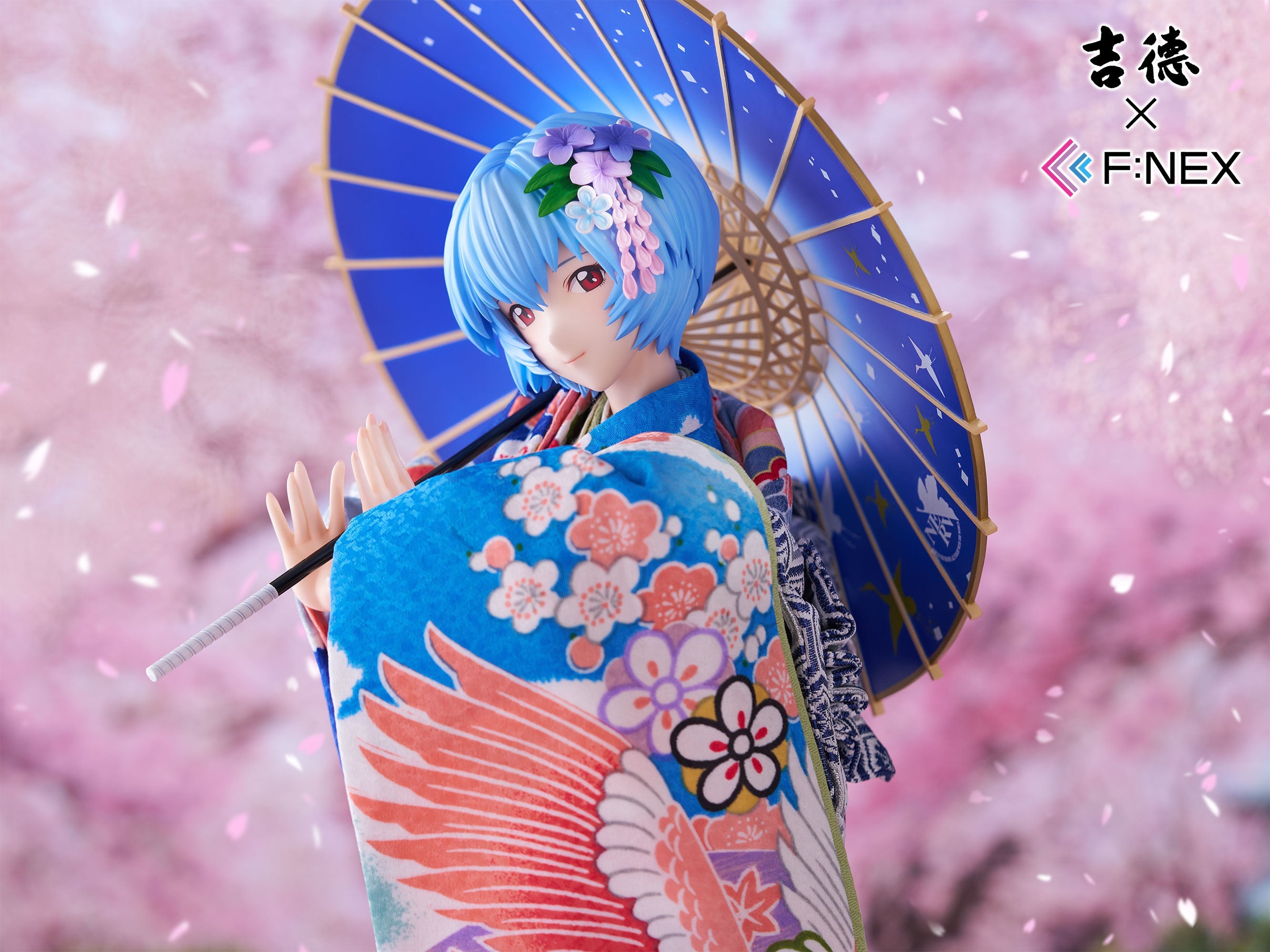 SPECIAL ORDER FuRyu - Yoshitoku × F:NEX - Rebuild of Evangelion - Rei Ayanami: Japanese Doll 1/4 [EXCLUSIVE]