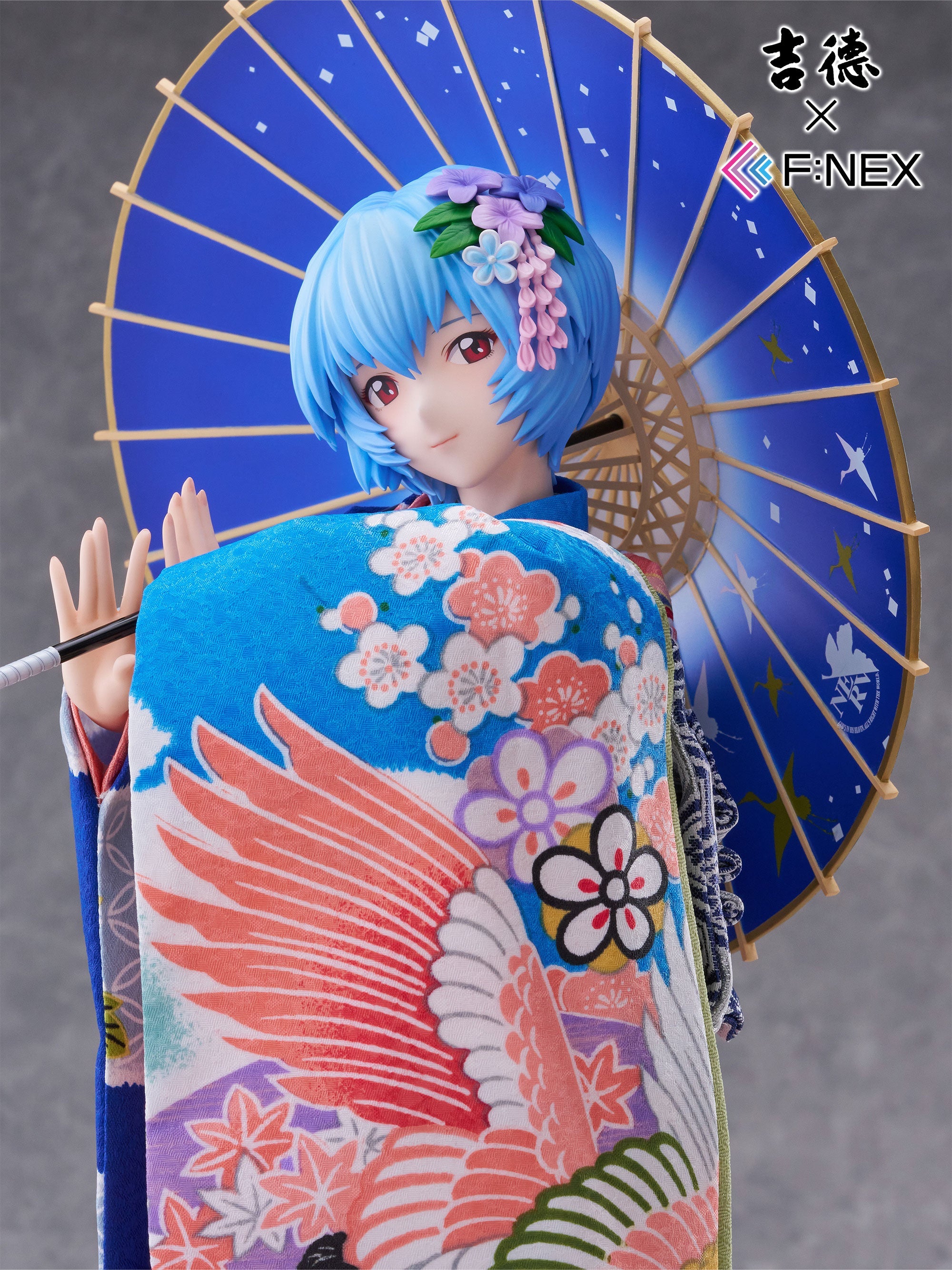 SPECIAL ORDER FuRyu - Yoshitoku × F:NEX - Rebuild of Evangelion - Rei Ayanami: Japanese Doll 1/4 [EXCLUSIVE]