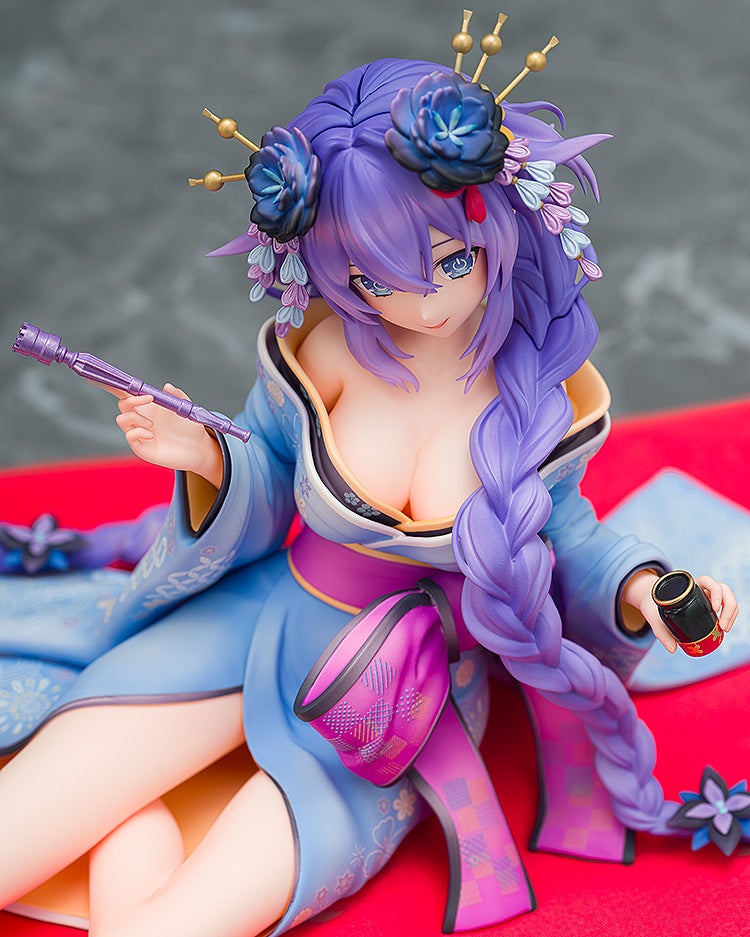 PRE-ORDER KADOKAWA Game Linkage - Neptunia x SENRAN KAGURA: Ninja Wars - Purple Heart: Kimono Ver. 1/7