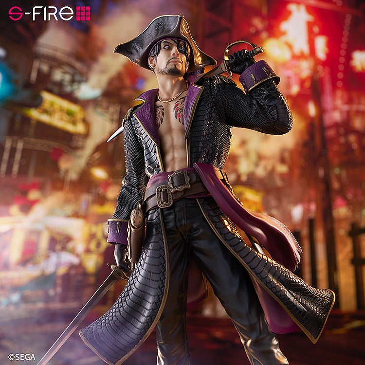 PRE-ORDER SEGA - S-Fire - Like a Dragon: Pirate Yakuza in Hawaii - Captain Majima (Goro Majima) 1/7