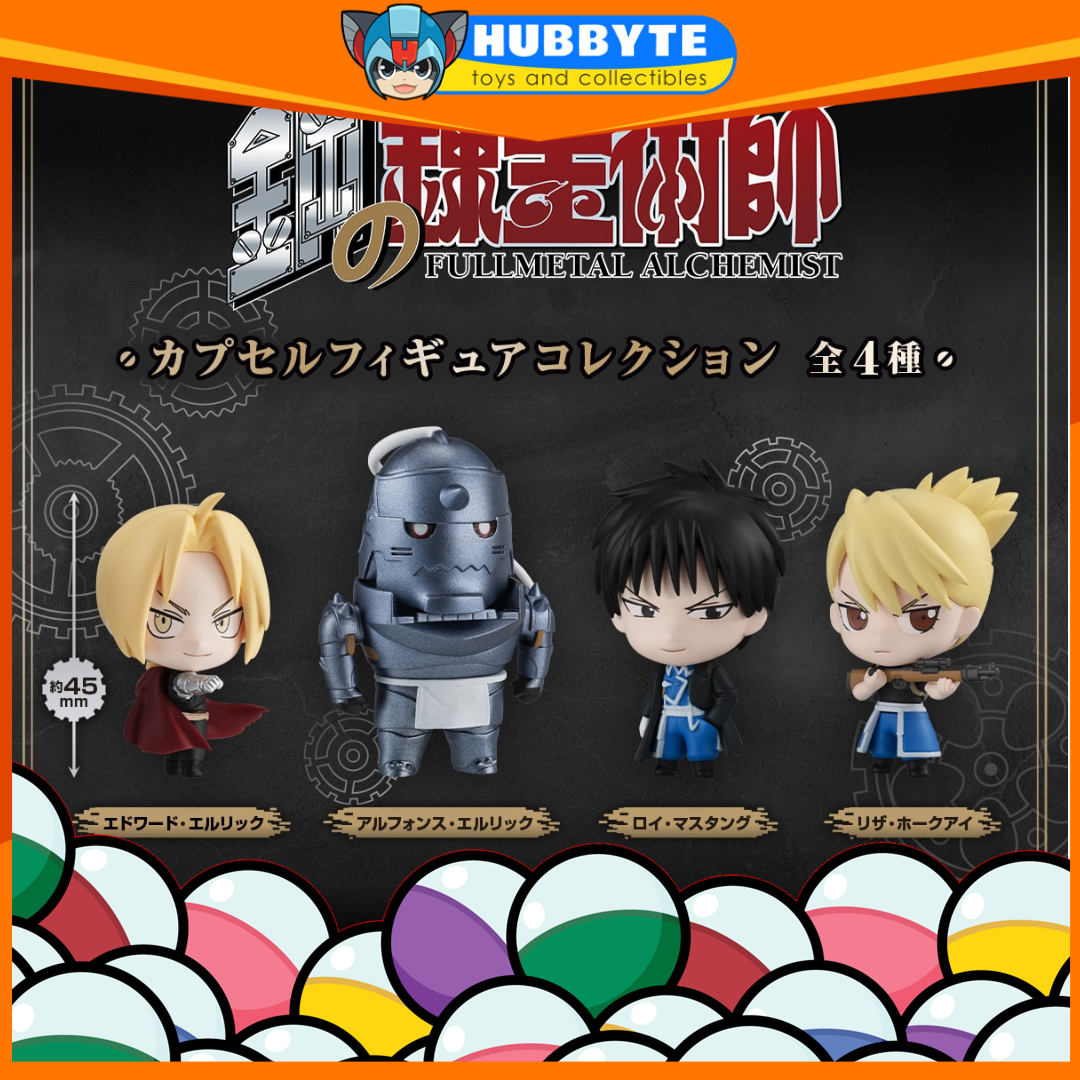 IN-STOCK Bandai - Fullmetal Alchemist Capsule Figure Collection