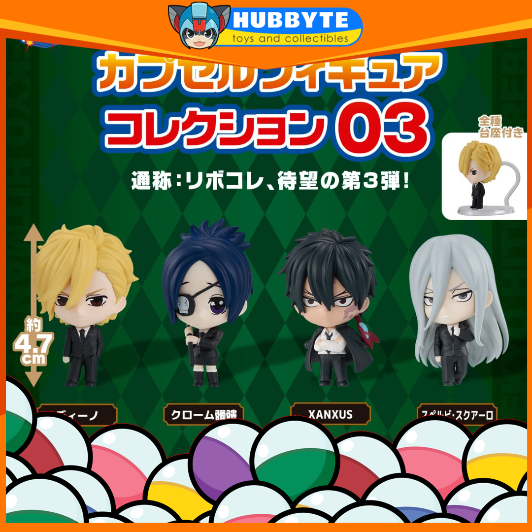 PRE-ORDER Bandai - Reborn! Capsule Figure Collection 03