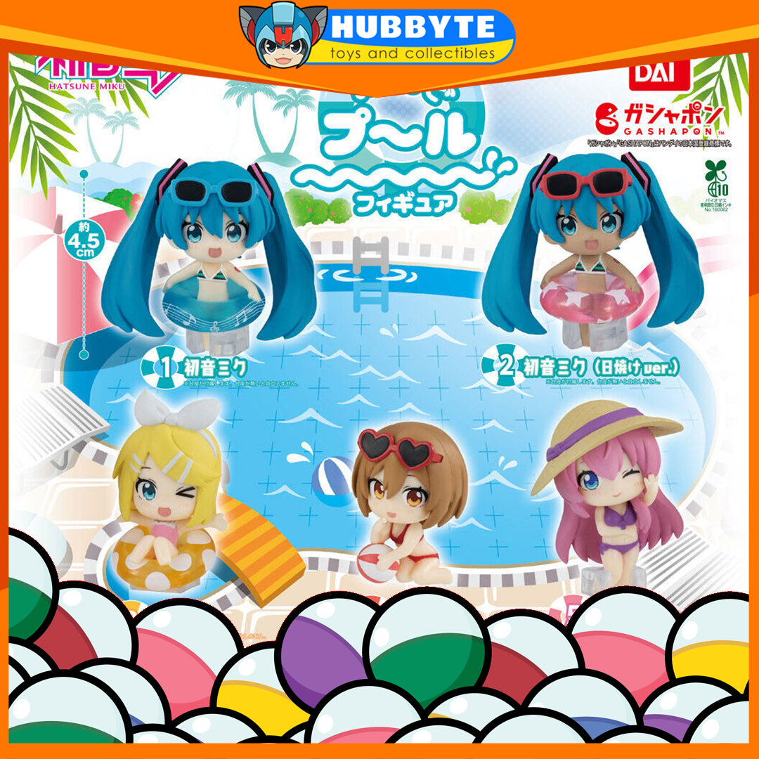 BACK-ORDER Bandai - Hatsune Miku Let's Play In The Pool Figure [JP] [Set of 5]