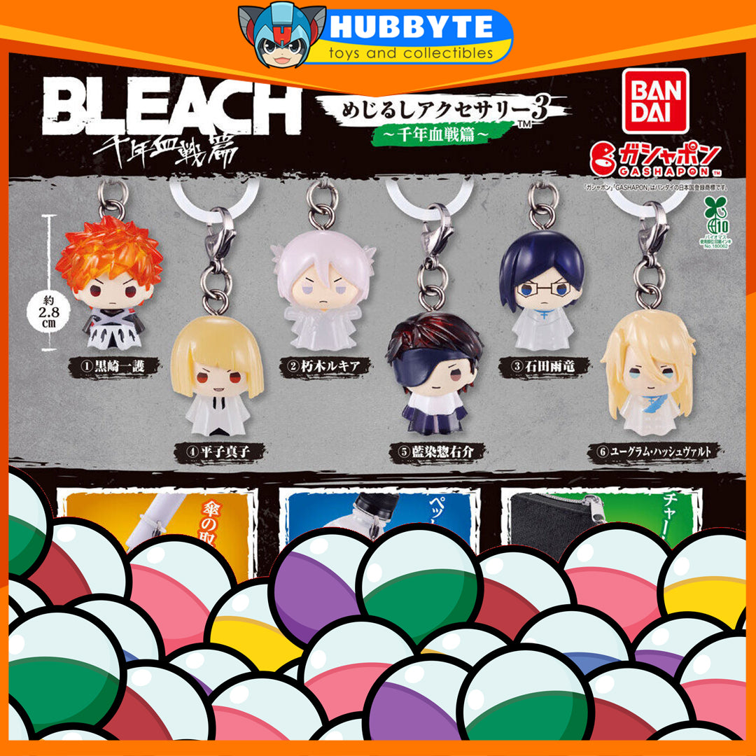 BACK-ORDER Bandai - Personal Marker Charm - Bleach: Thousand-Year Blood War Vol. 03 [Set of 6] [JP]