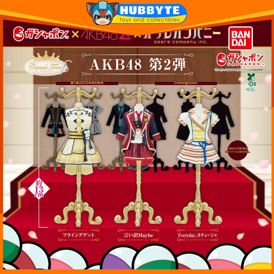 BACK-ORDER Bandai - Capsule Torso - AKB48 Vol.1-3 [Set of 9] [JP]