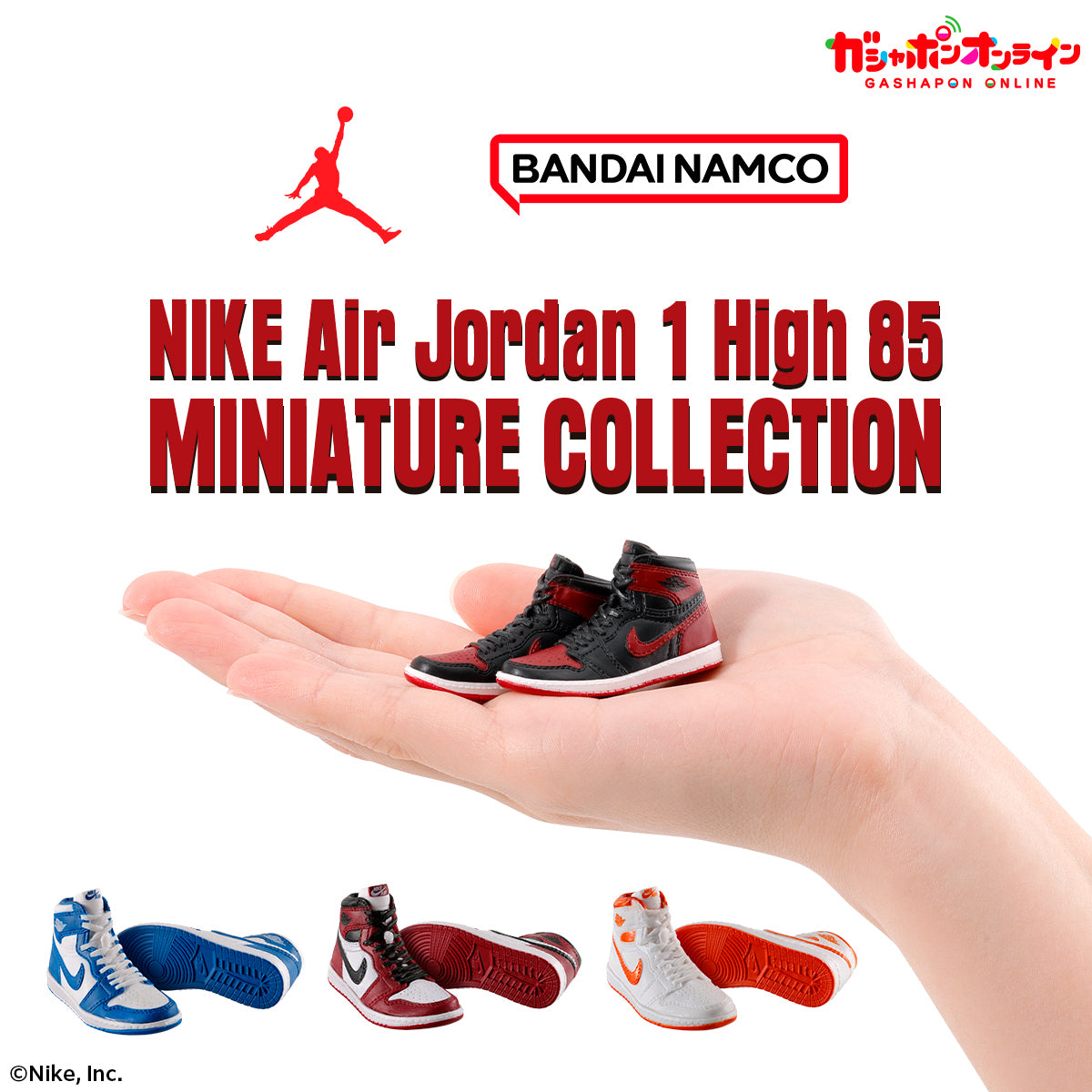 PRE-ORDER Bandai - NIKE Air Jordan 1 High 85 MINIATURE COLLECTION