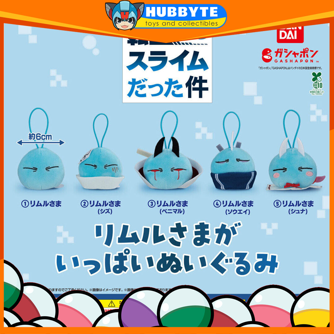 BACK-ORDER Bandai - That Time I Got Reincarnated As A Slime Rimuru Plushie [Set of 5] [JP]