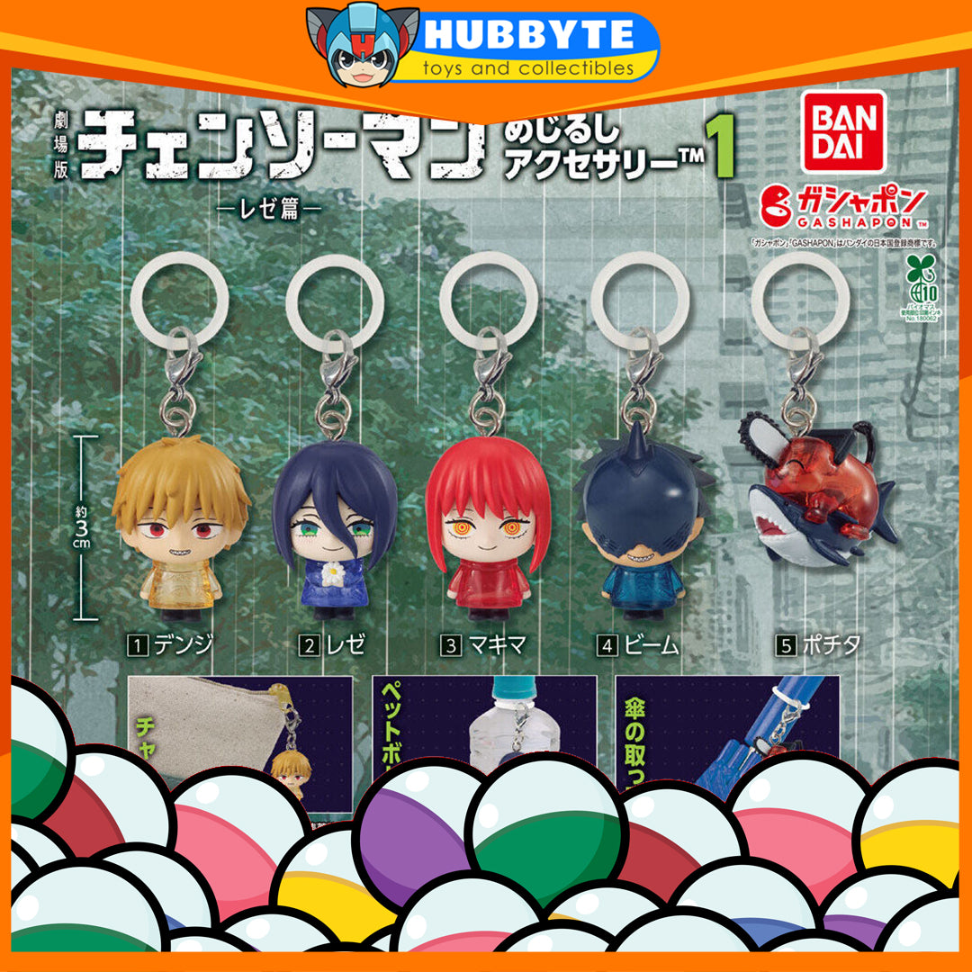 BACK-ORDER Bandai - Chainsaw Man Reze Arc Personal Marker Charm 1 [Set of 5] [JP]