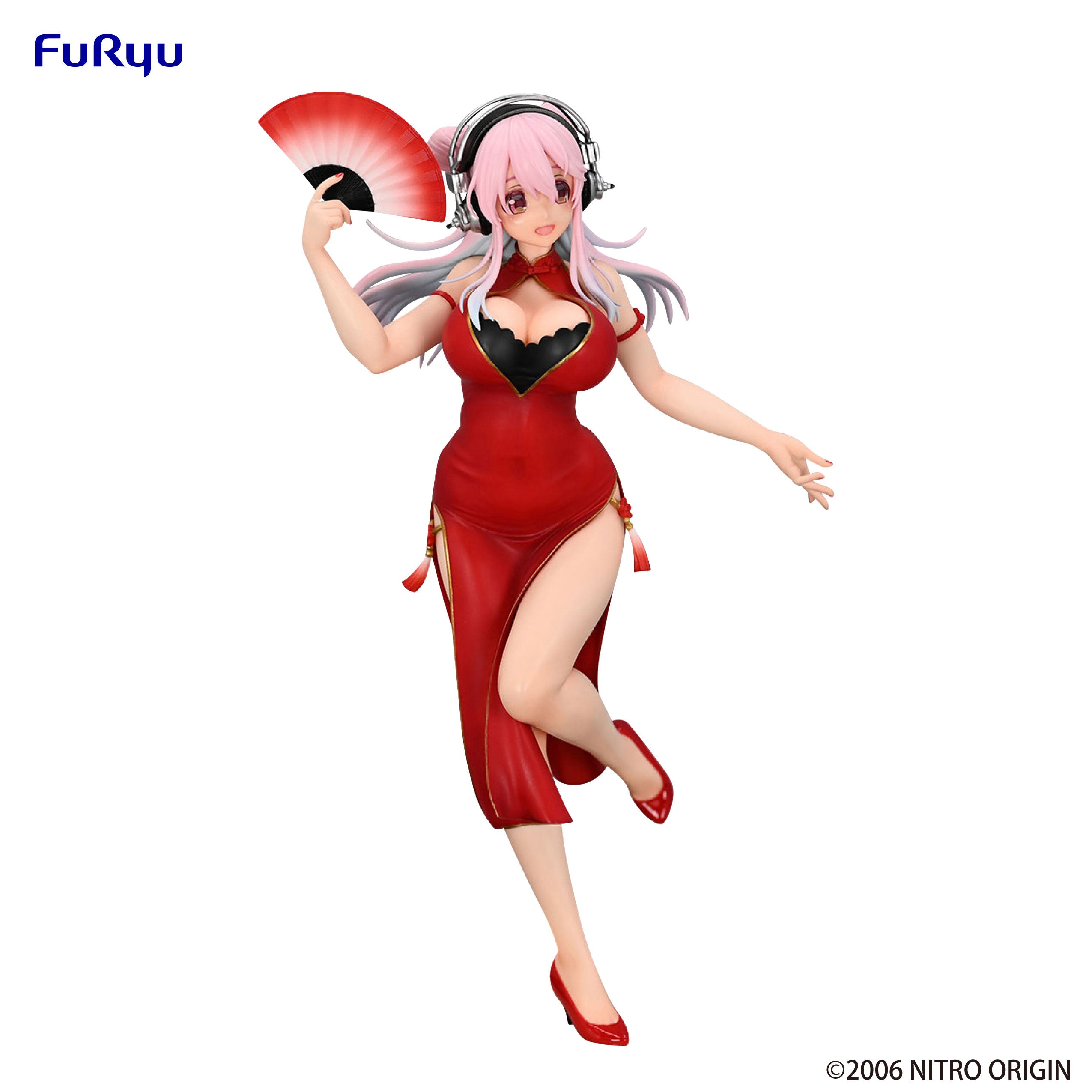 PRE-ORDER FuRyu - Super Sonico Trio-Try-iT Figure - Super Sonico: China Dress Ver.
