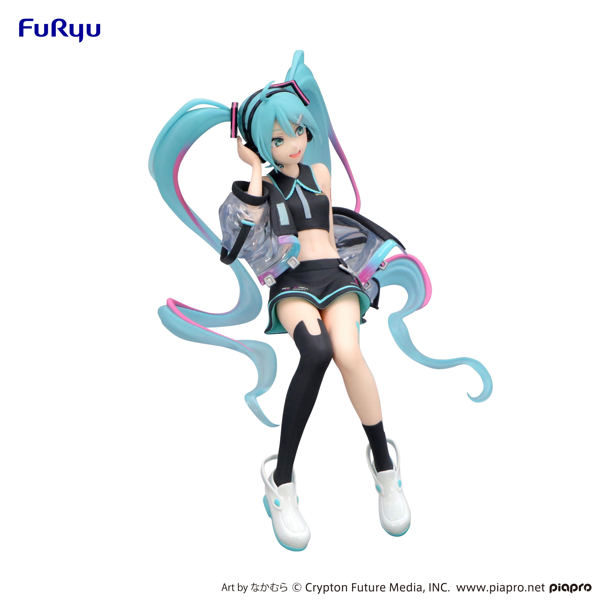 PRE-ORDER FuRyu - Vocaloid Noodle Stopper Figure - Hatsune Miku: Neon Cyber