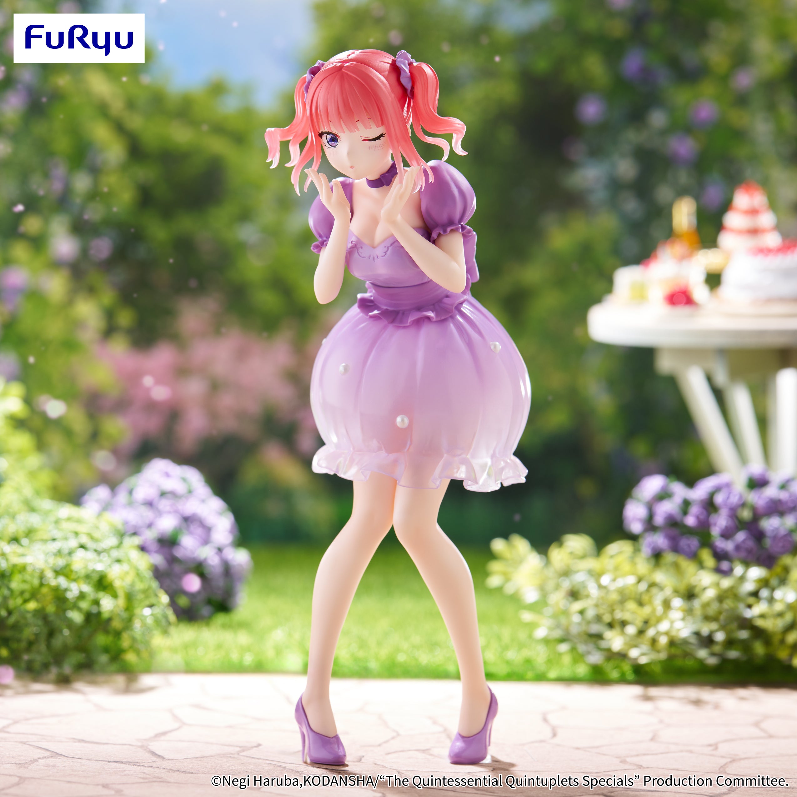 PRE-ORDER FuRyu - The Quintessential Quintuplets Specials Trio-Try-iT Figure - Nino Nakano: Pastel Dress Ver.-