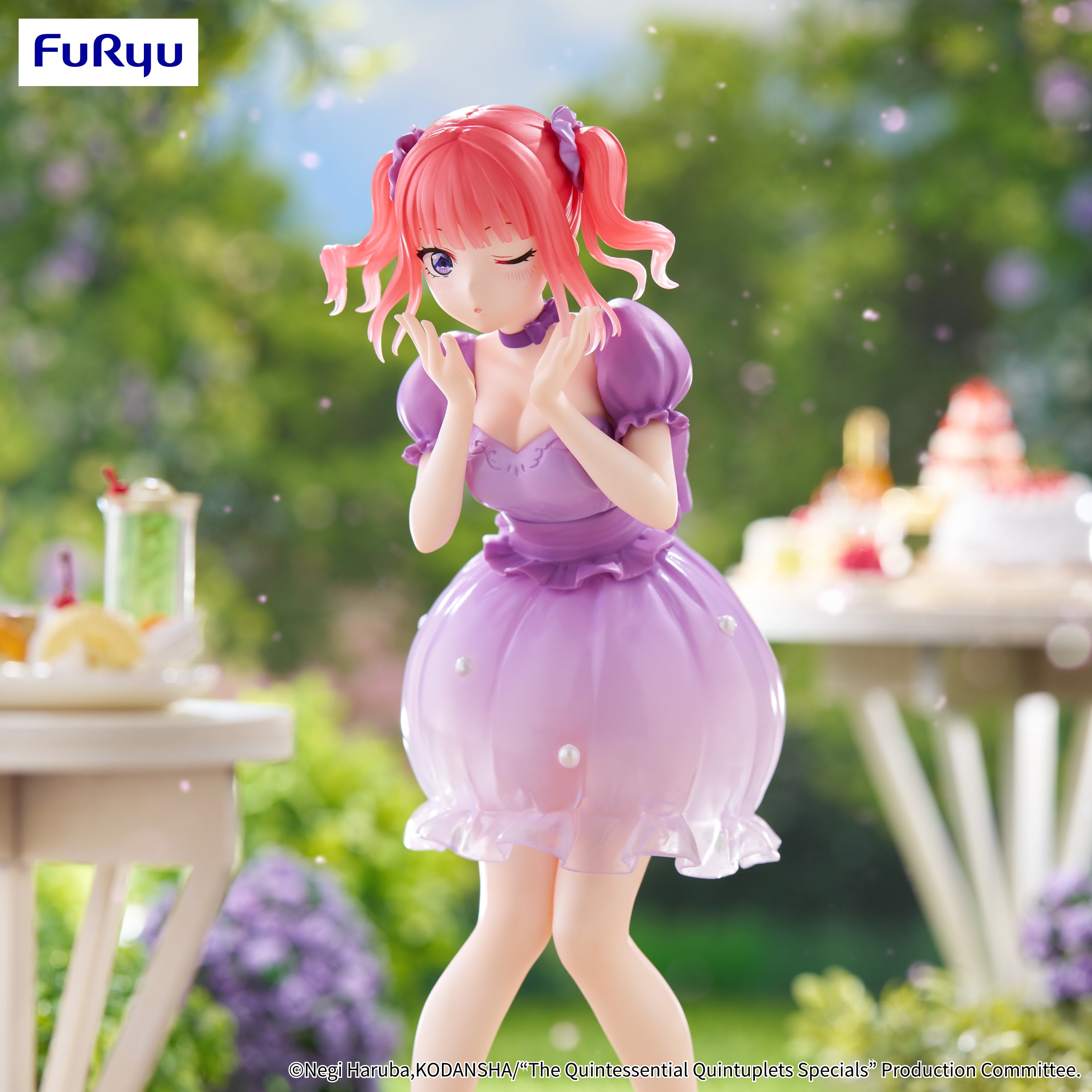PRE-ORDER FuRyu - The Quintessential Quintuplets Specials Trio-Try-iT Figure - Nino Nakano: Pastel Dress Ver.-