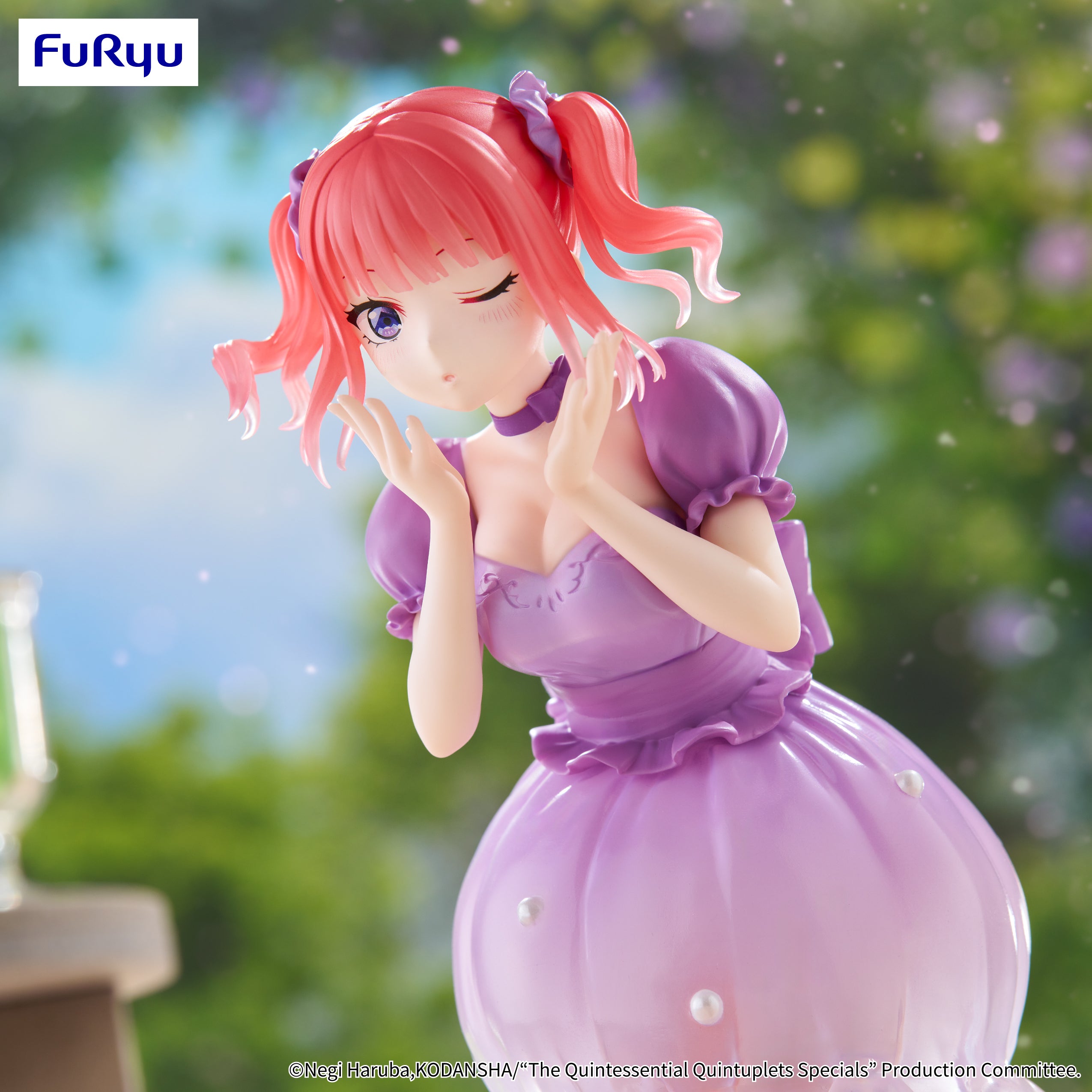PRE-ORDER FuRyu - The Quintessential Quintuplets Specials Trio-Try-iT Figure - Nino Nakano: Pastel Dress Ver.-
