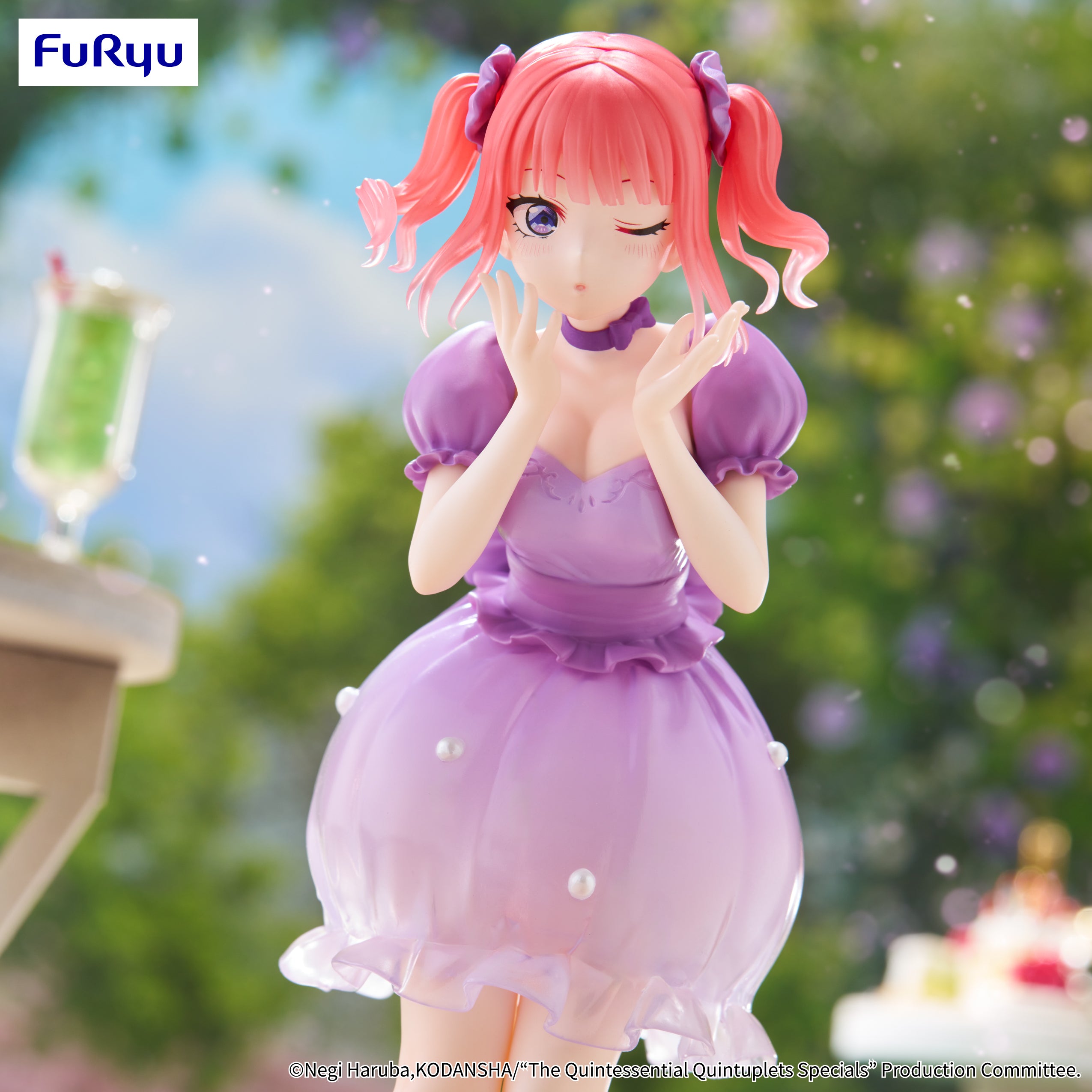 PRE-ORDER FuRyu - The Quintessential Quintuplets Specials Trio-Try-iT Figure - Nino Nakano: Pastel Dress Ver.-