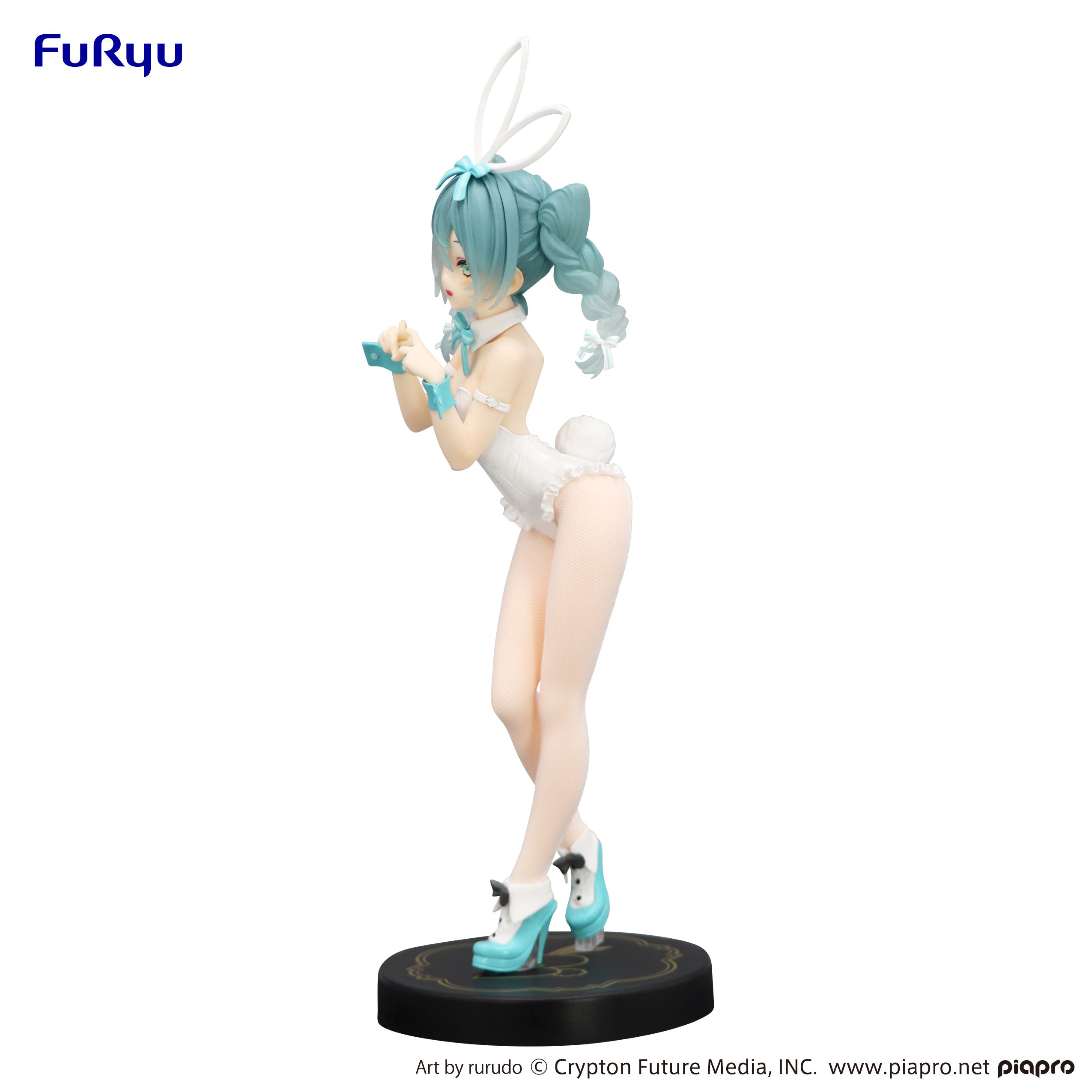 IN-STOCK FuRyu - Vocaloid BiCute Bunnies Figure - Hatsune Miku: rurudo White Color Ver.