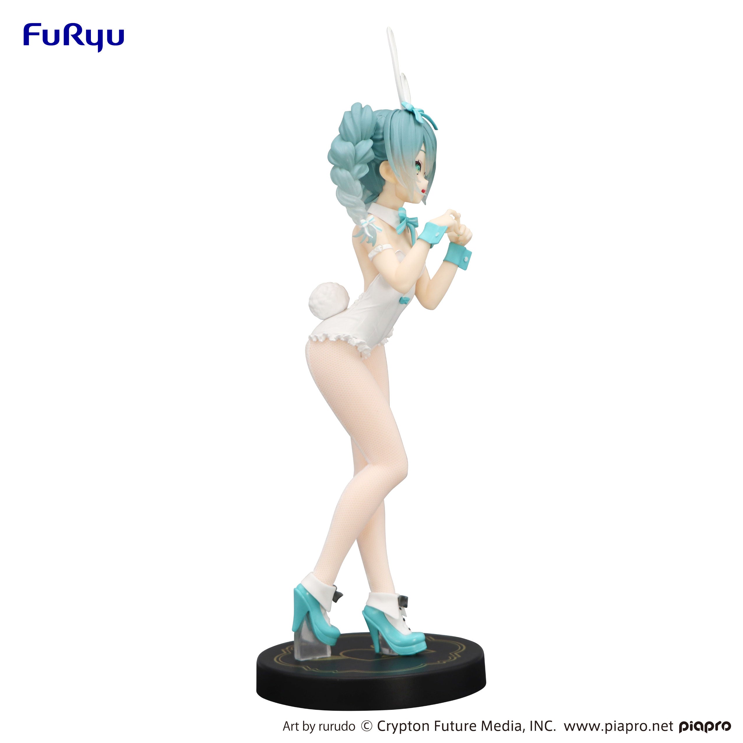 IN-STOCK FuRyu - Vocaloid BiCute Bunnies Figure - Hatsune Miku: rurudo White Color Ver.