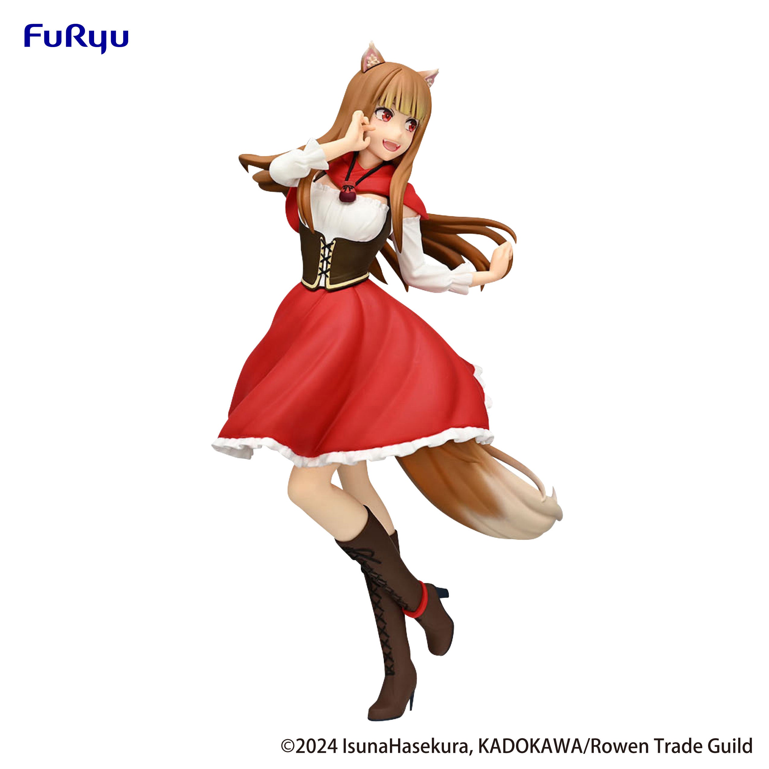 PRE-ORDER FuRyu - Spice and Wolf Trio-Try-iT Figure - Holo: Red Hood Ver.