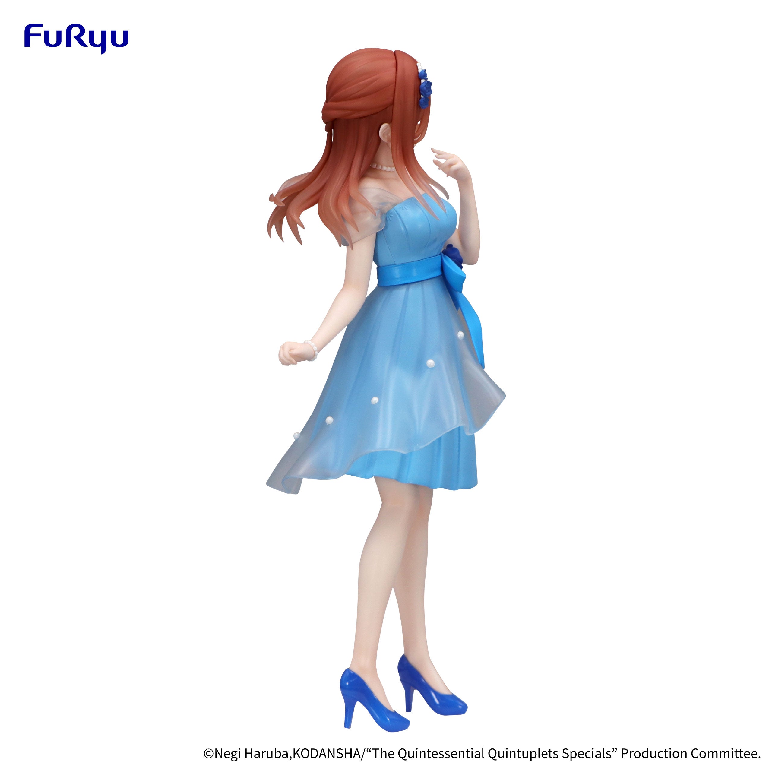 PRE-ORDER FuRyu - The Quintessential Quintuplets Specials Trio-Try-iT Figure - Miku Nakano: Pastel Dress Ver.