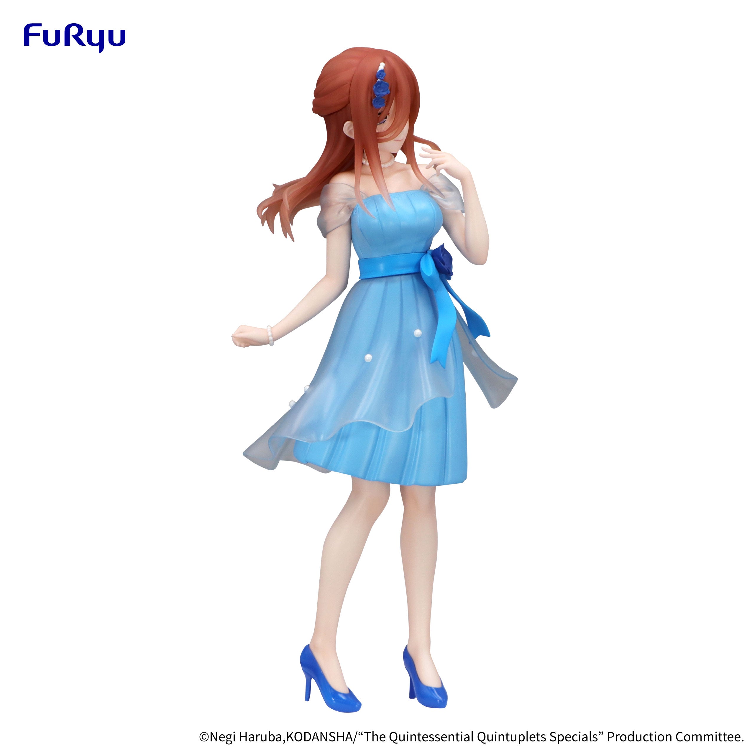 PRE-ORDER FuRyu - The Quintessential Quintuplets Specials Trio-Try-iT Figure - Miku Nakano: Pastel Dress Ver.