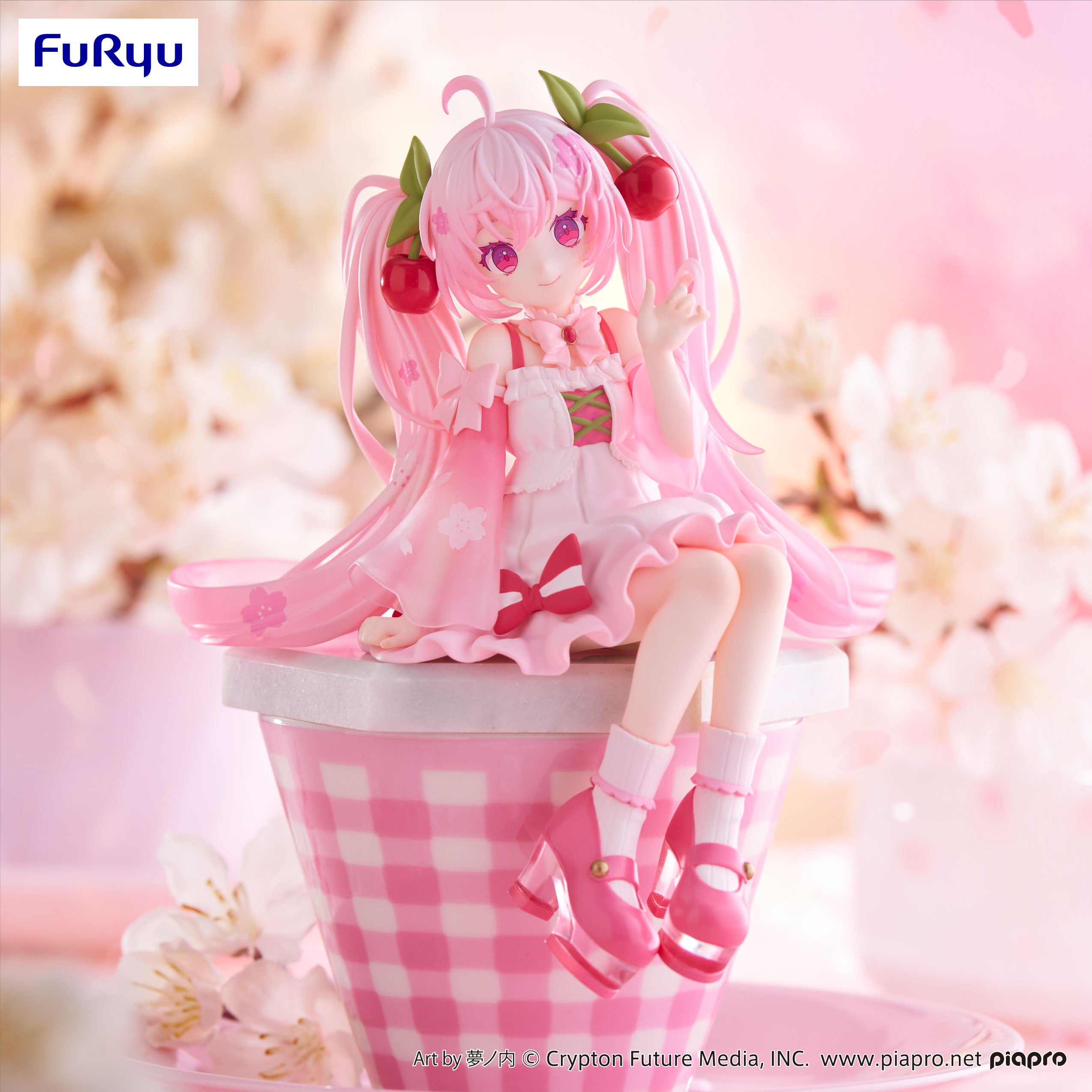 IN-STOCK FuRyu - Vocaloid Noodle Stopper Figure - Sakura Miku 2025