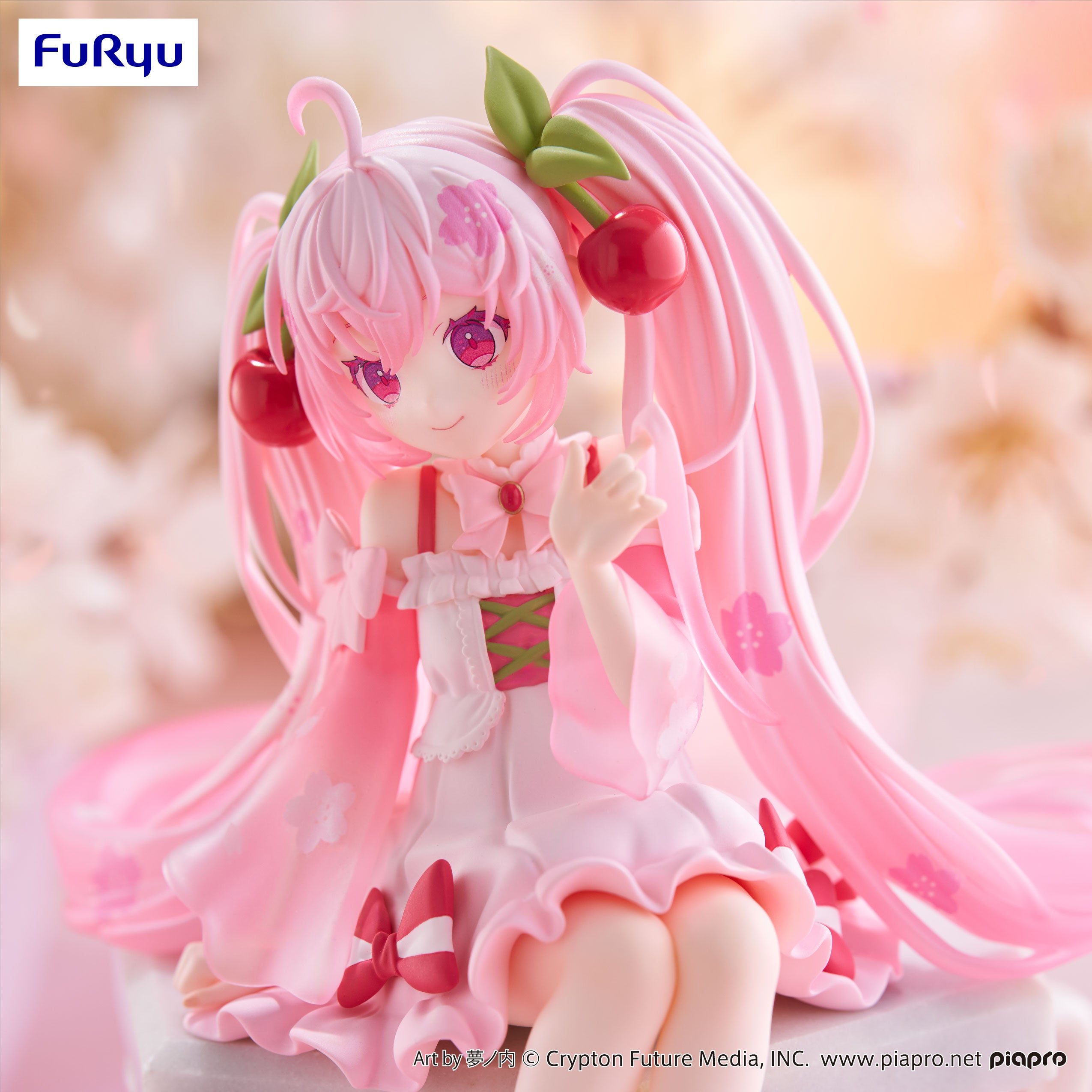 IN-STOCK FuRyu - Vocaloid Noodle Stopper Figure - Sakura Miku 2025