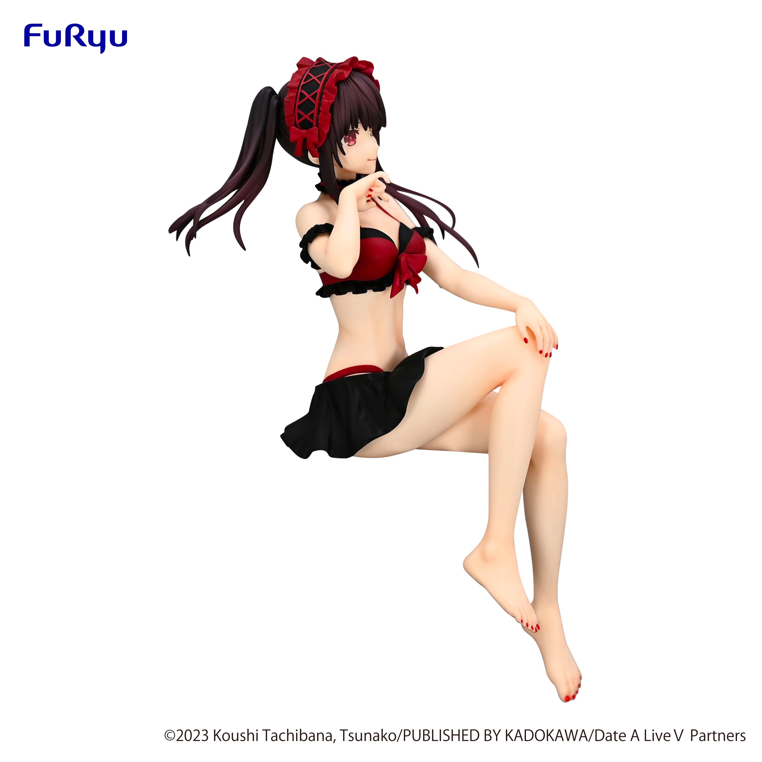 PRE-ORDER FuRyu - Date A LiveⅤ Noodle Stopper Figure - Kurumi Tokisaki: Swimsuit Ver.
