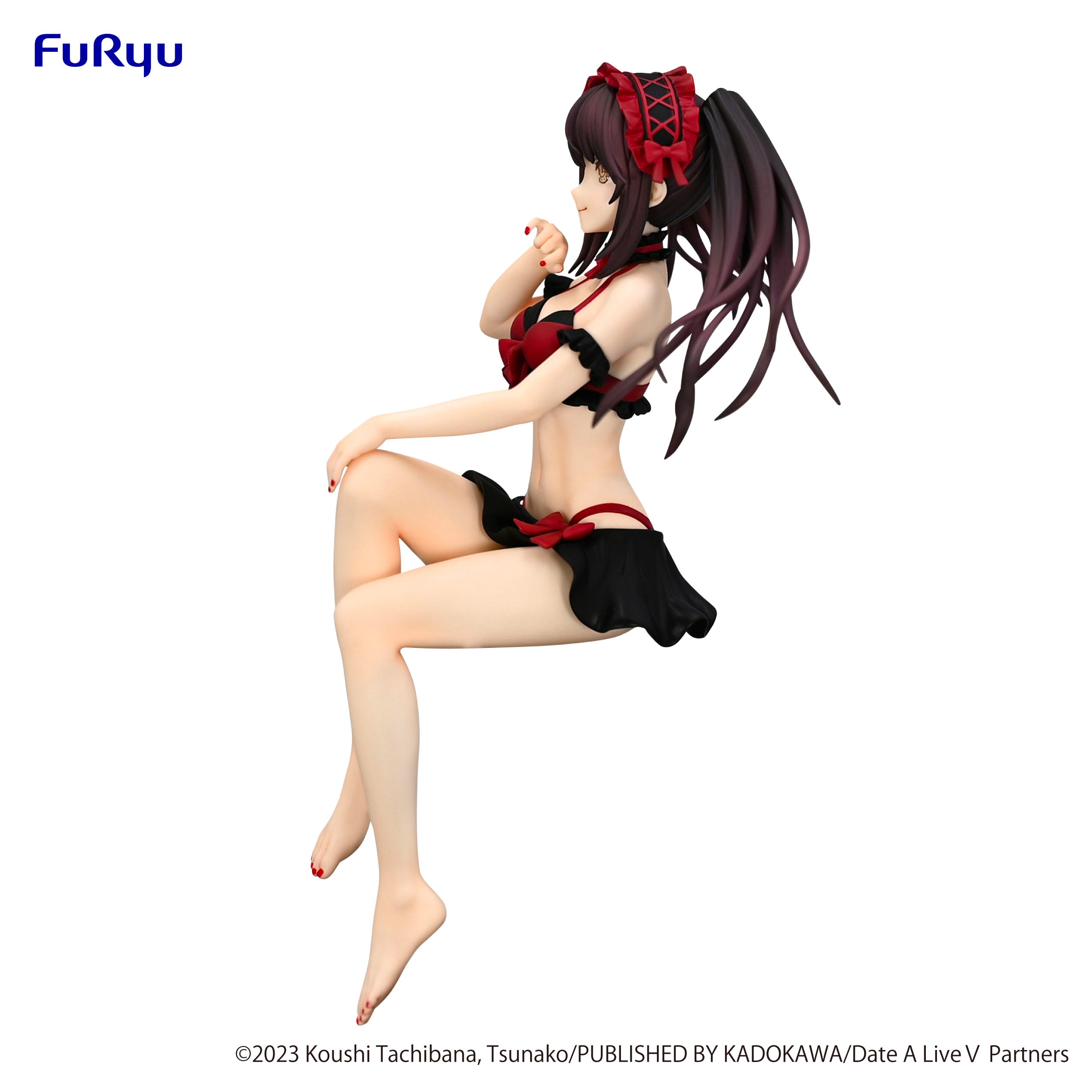 PRE-ORDER FuRyu - Date A LiveⅤ Noodle Stopper Figure - Kurumi Tokisaki: Swimsuit Ver.