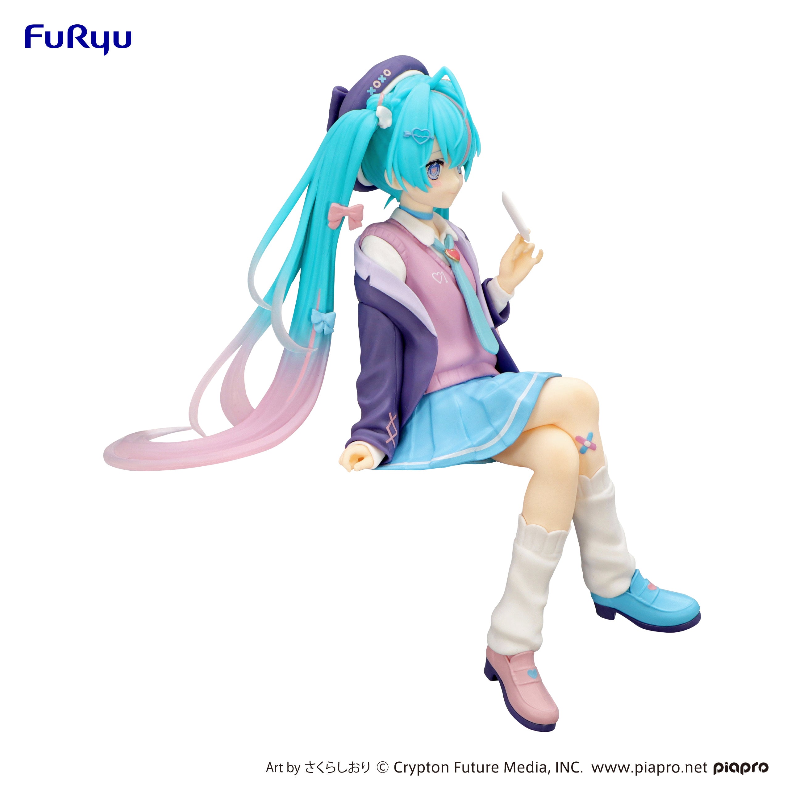 PRE-ORDER FuRyu - Vocaloid Noodle Stopper Figure - Hatsune Miku: Love Blazer Navy Color Ver.