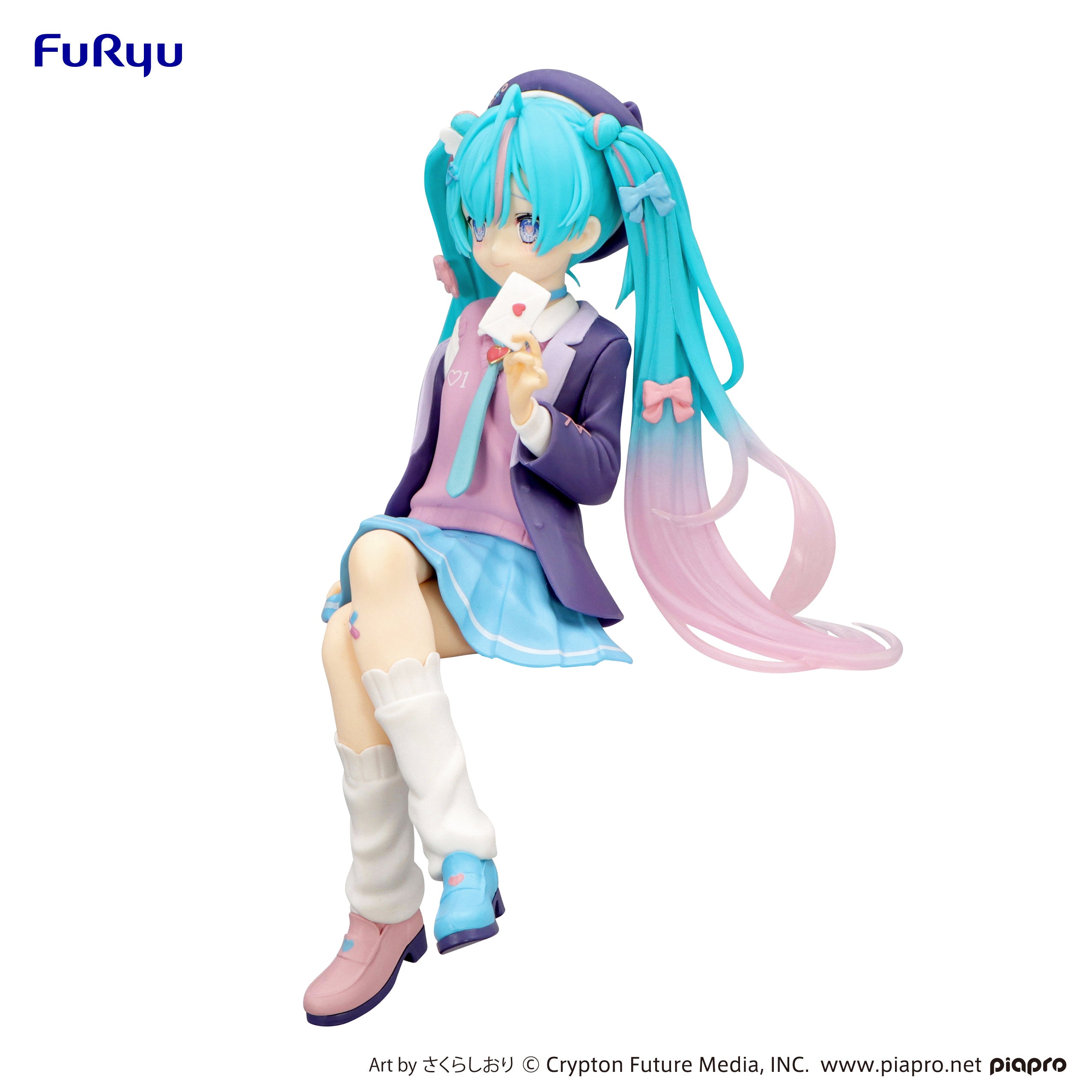 PRE-ORDER FuRyu - Vocaloid Noodle Stopper Figure - Hatsune Miku: Love Blazer Navy Color Ver.