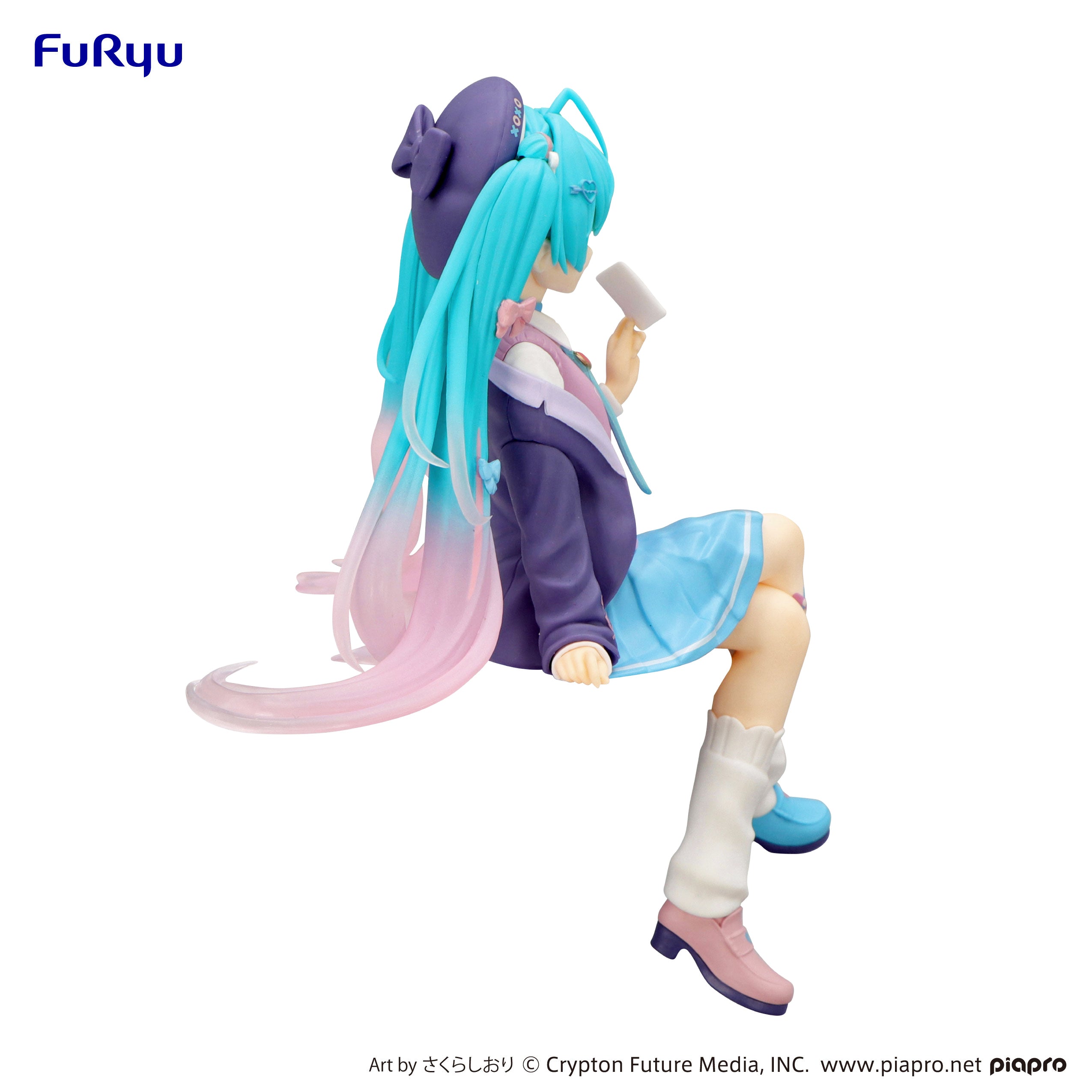 PRE-ORDER FuRyu - Vocaloid Noodle Stopper Figure - Hatsune Miku: Love Blazer Navy Color Ver.