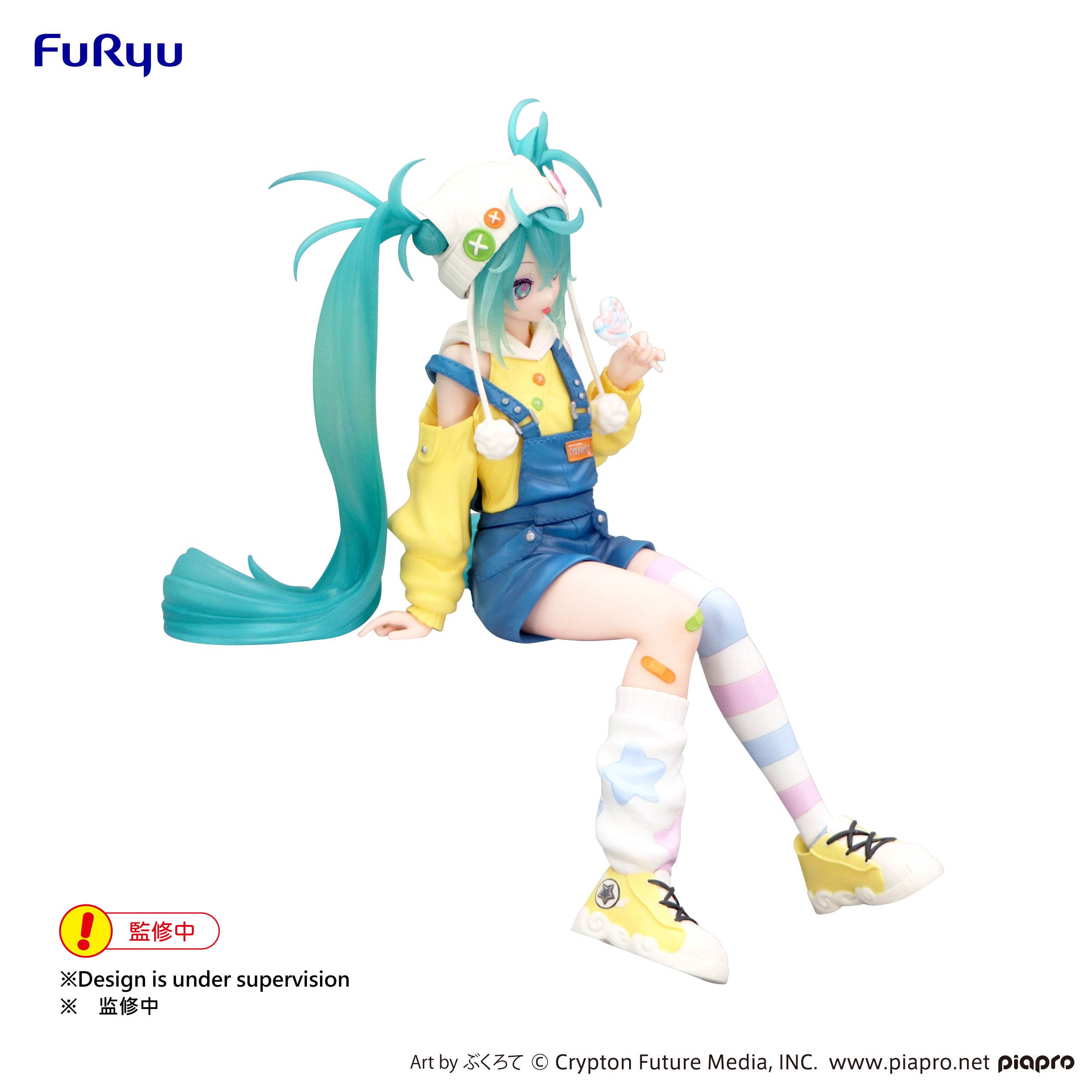 PRE-ORDER FuRyu - Vocaloid Noodle Stopper Figure - Hatsune Miku: Lollipop