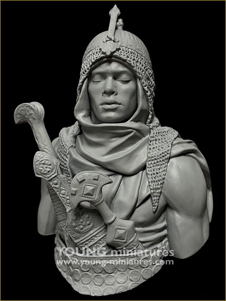 SPECIAL ORDER Young Miniatures - 15th Century African Nubian Guard Bust 1/10 [JP]
