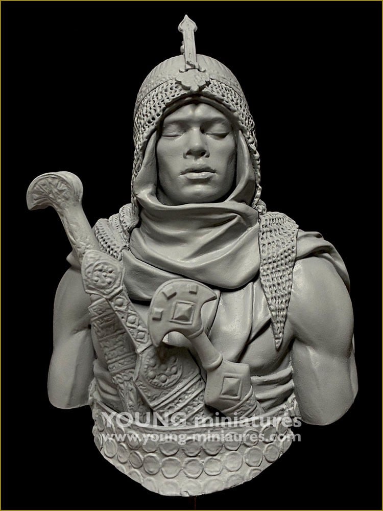SPECIAL ORDER Young Miniatures - 15th Century African Nubian Guard Bust 1/10 [JP]