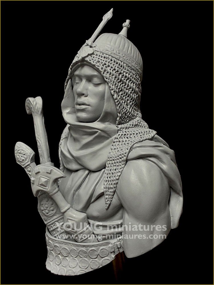 SPECIAL ORDER Young Miniatures - 15th Century African Nubian Guard Bust 1/10 [JP]