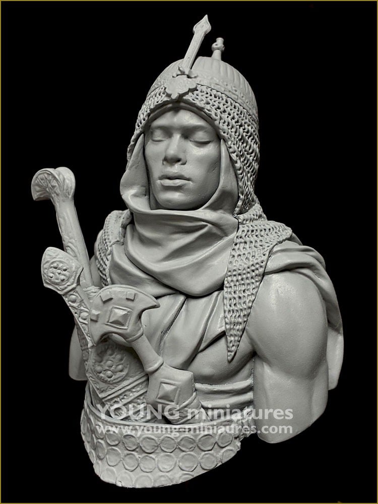 SPECIAL ORDER Young Miniatures - 15th Century African Nubian Guard Bust 1/10 [JP]